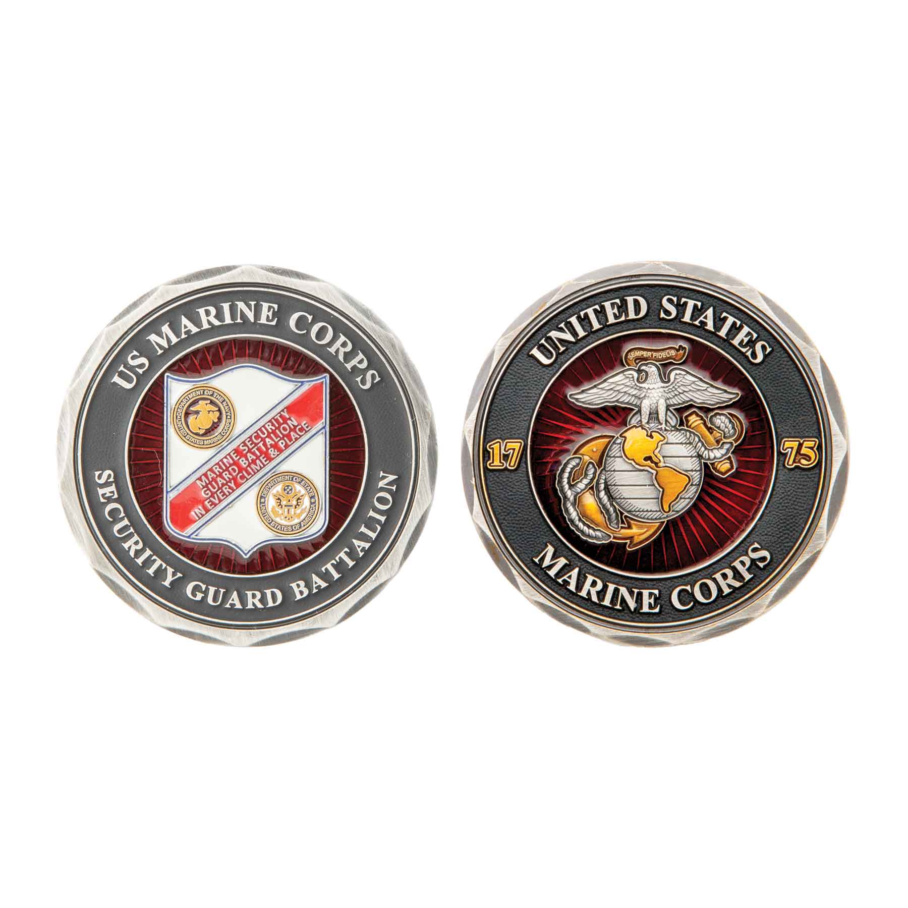 Marine Security Guard Battalion Challenge Coin