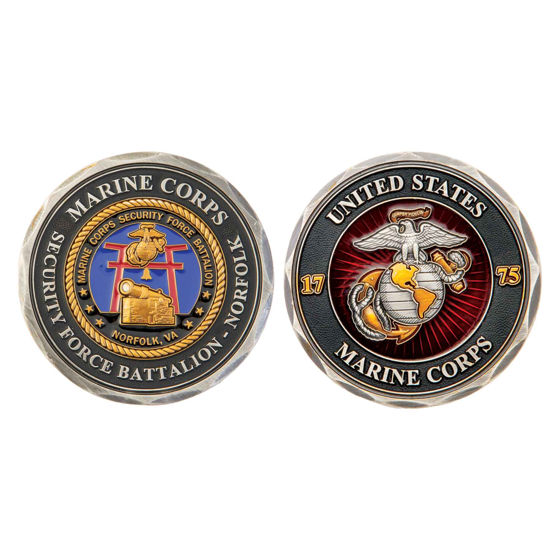 Marine Corps Security Force Battalion Challenge Coin
