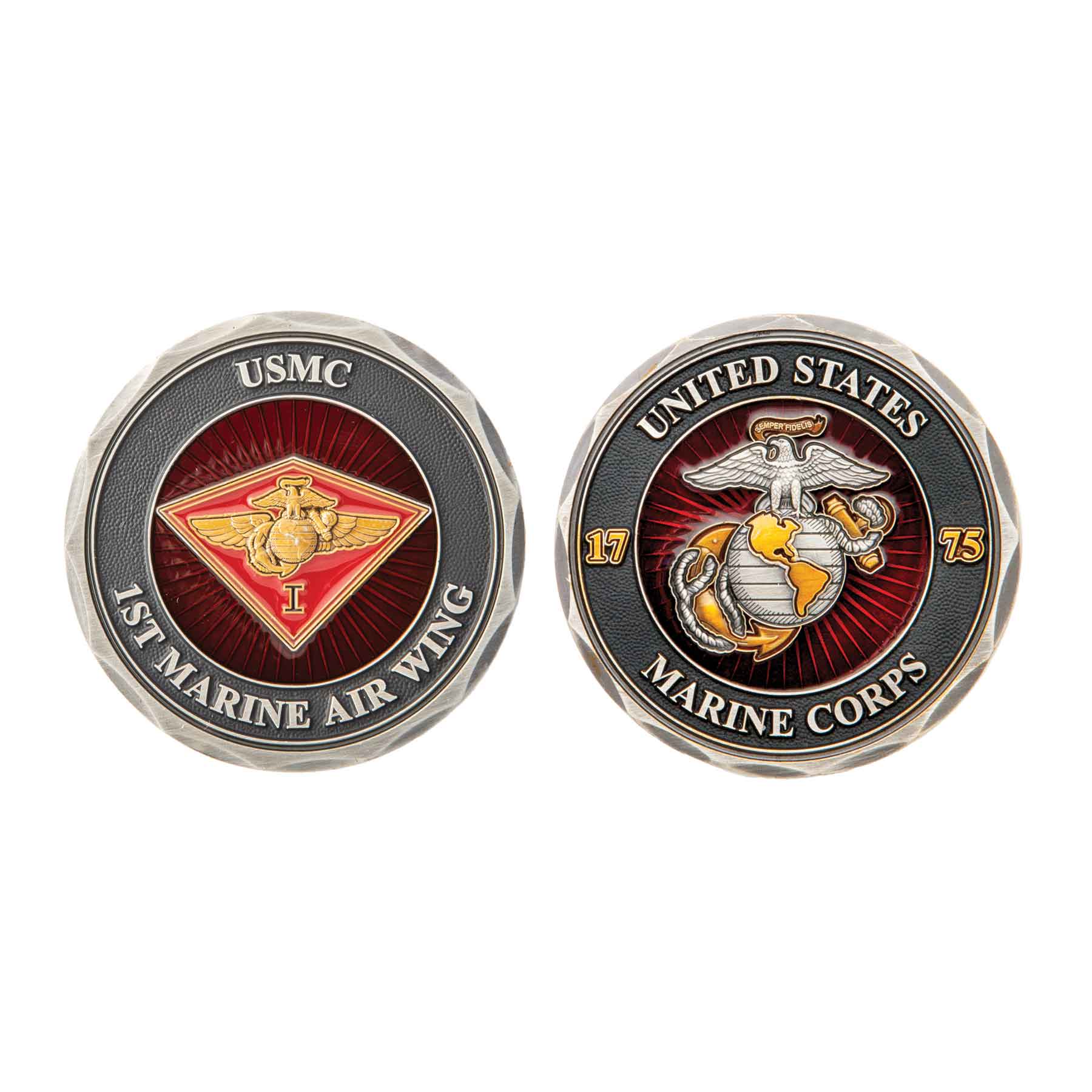 1st Marine Air Wing Challenge Coin