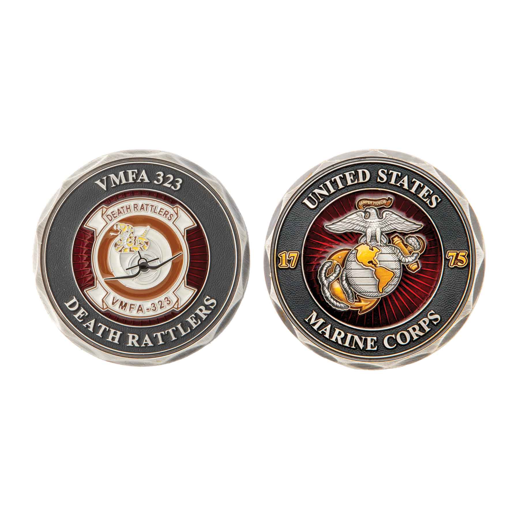 VMFA-323 Death Rattlers Coin Challenge Coin