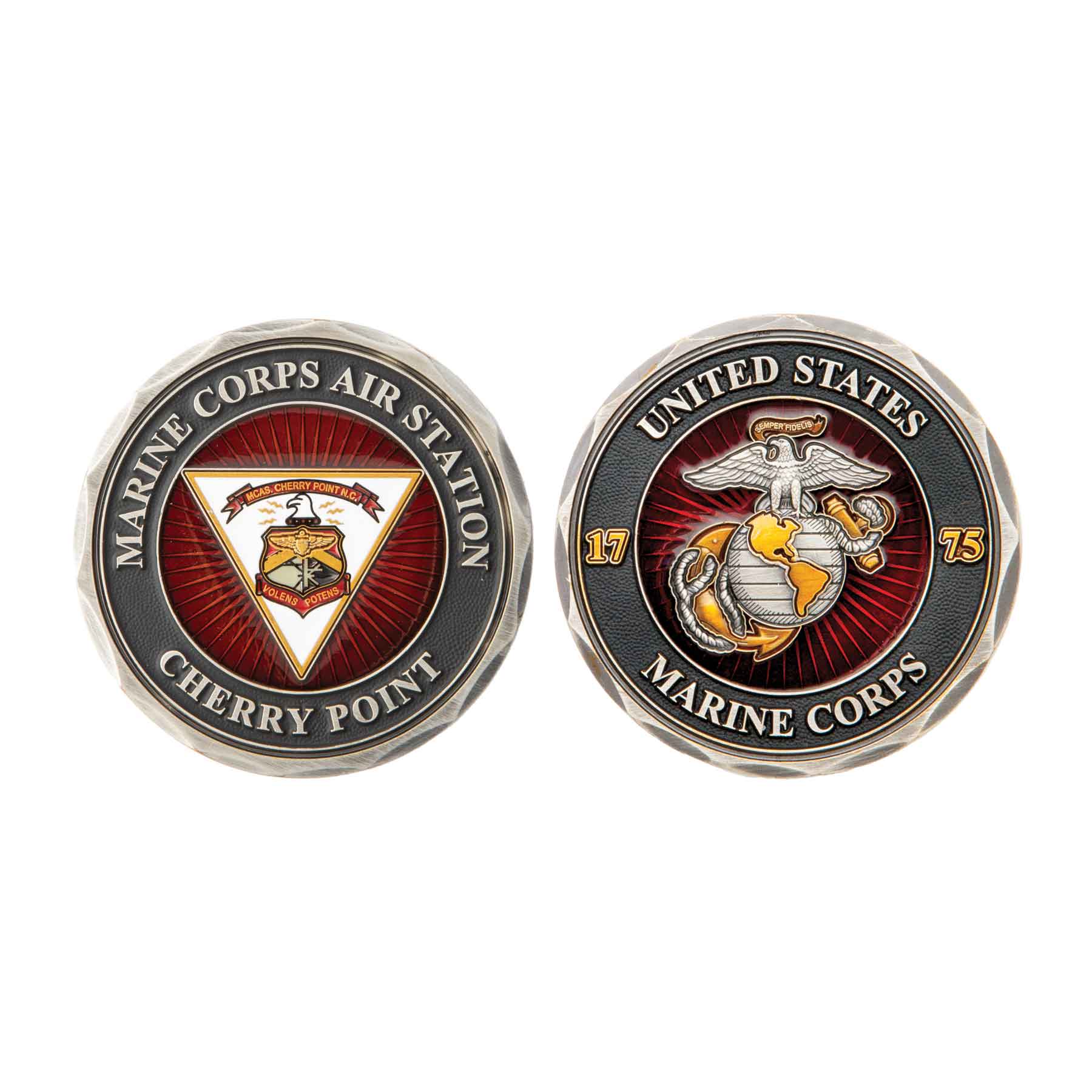 MCAS Cherry Point Coin Challenge Coin