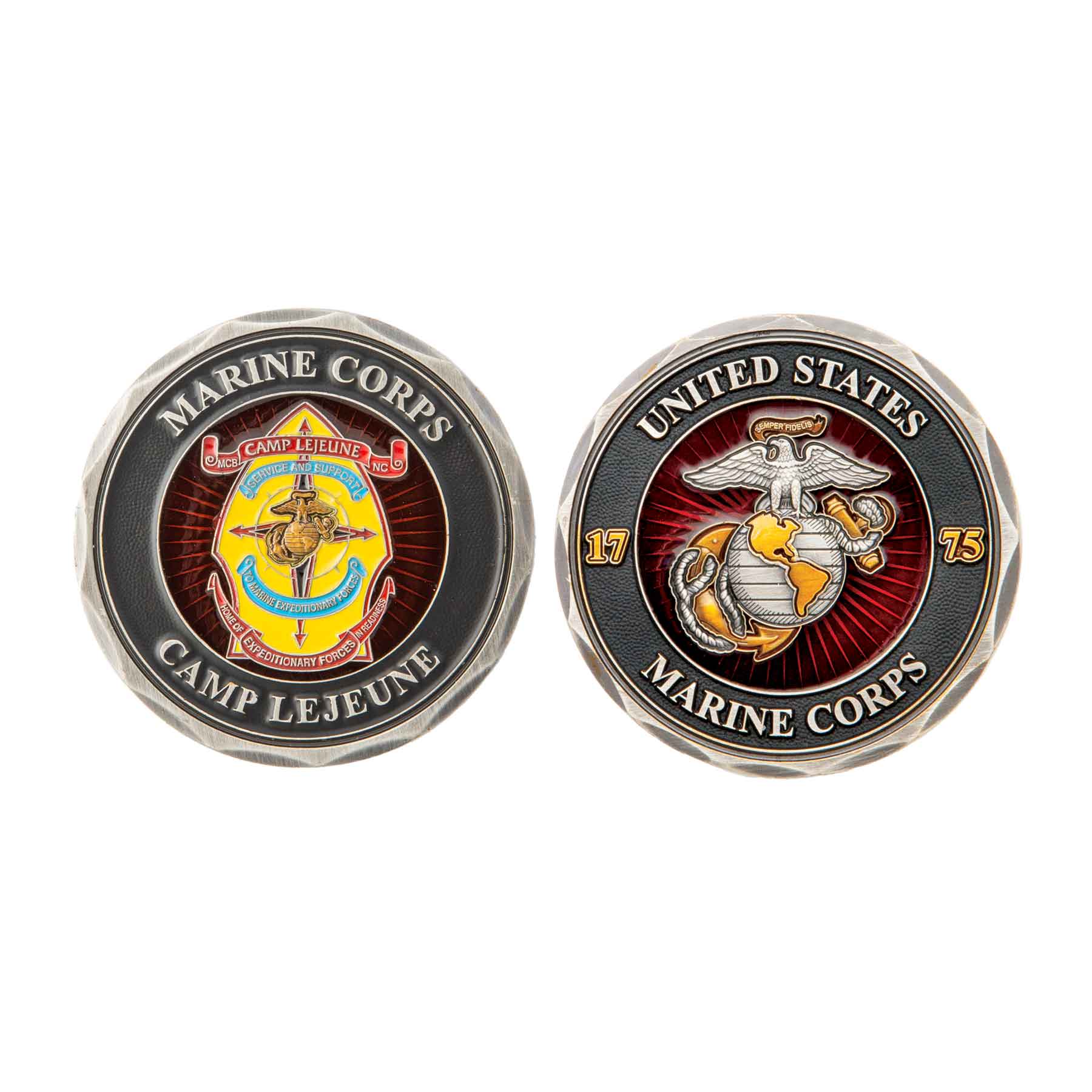 MCB Camp Lejeune Coin Challenge Coin