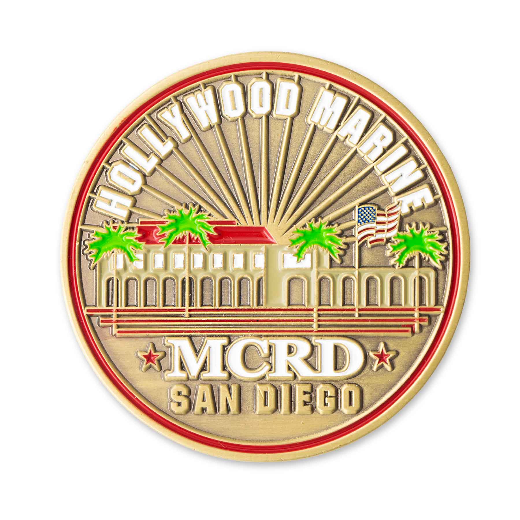 MCRD San Diego Challenge Coin - Image 2
