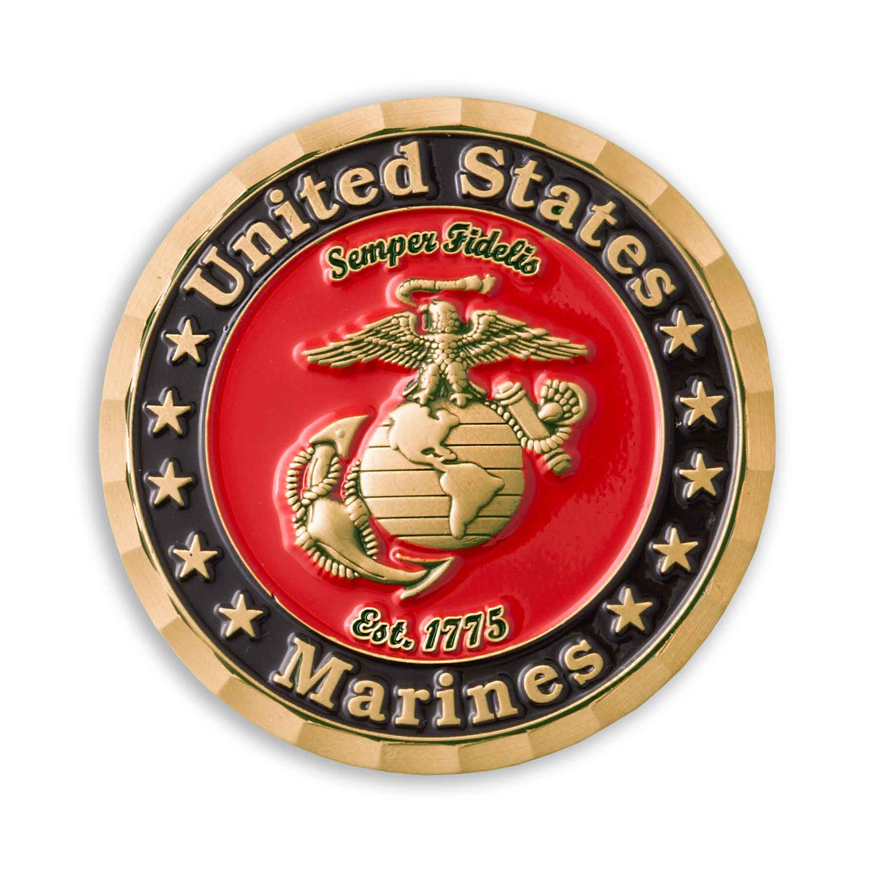 Marine Corps Personalized Challenge Coin - Image 3