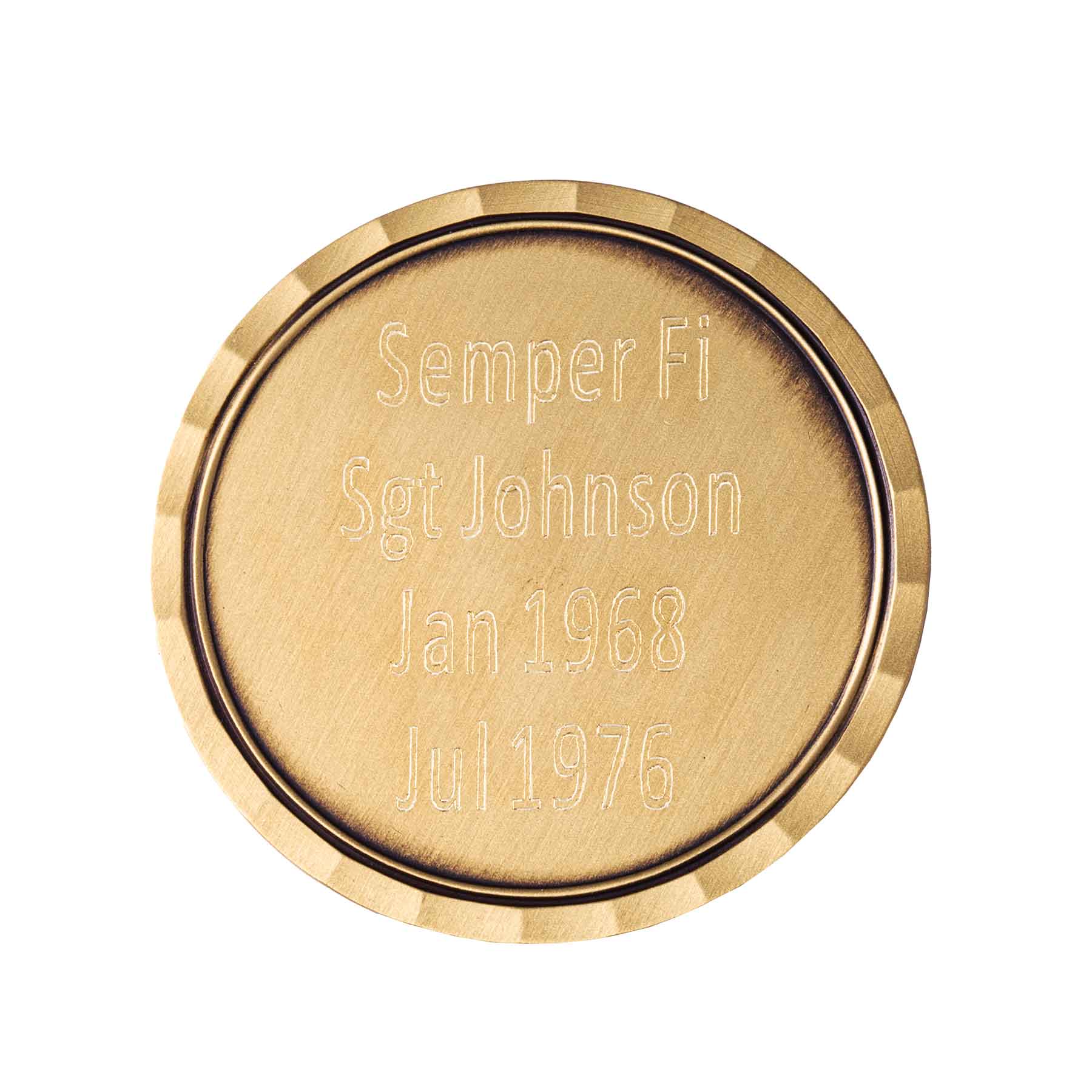 Marine Corps Personalized Challenge Coin - Image 4