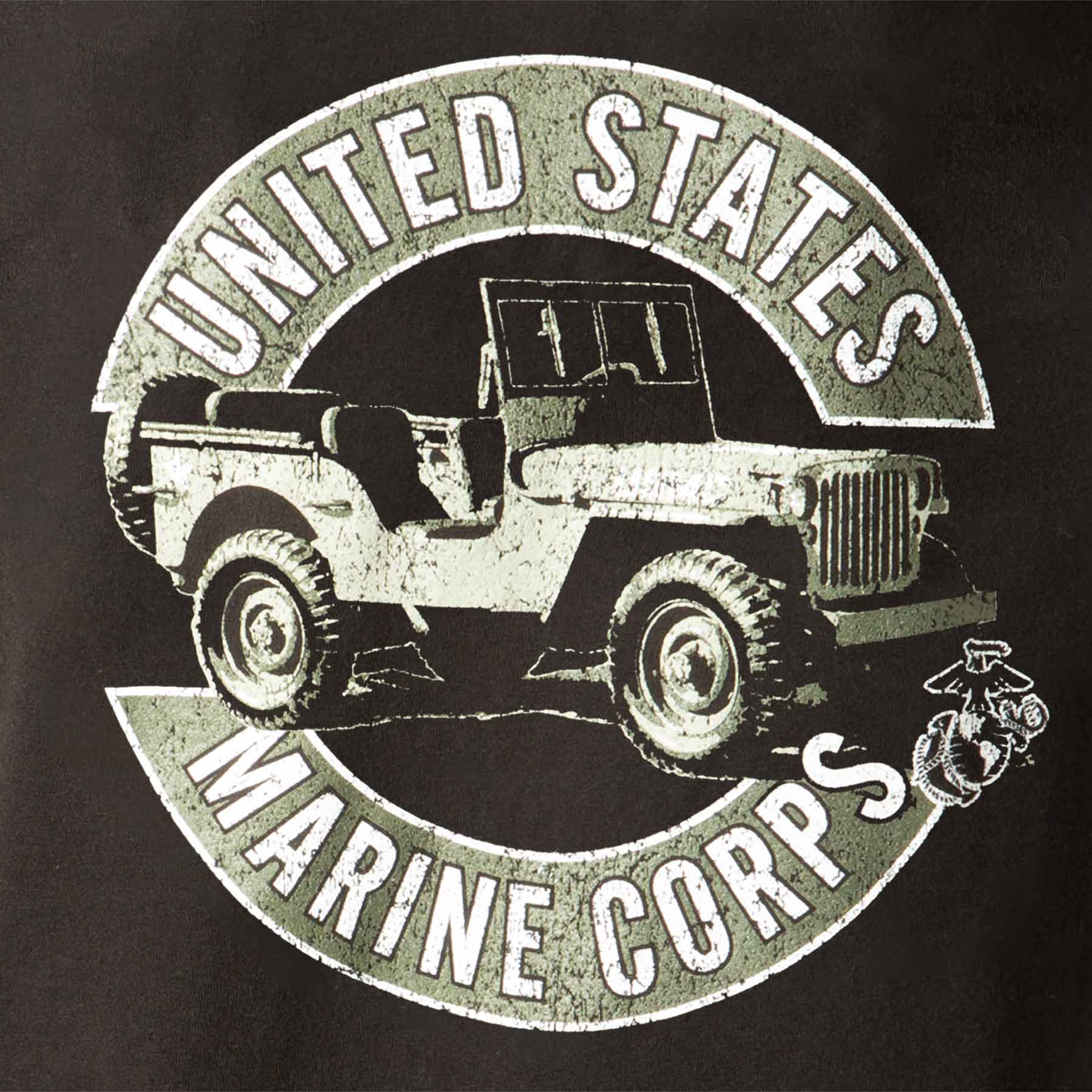 ComfortWash USMC Jeep T-shirt - Image 6