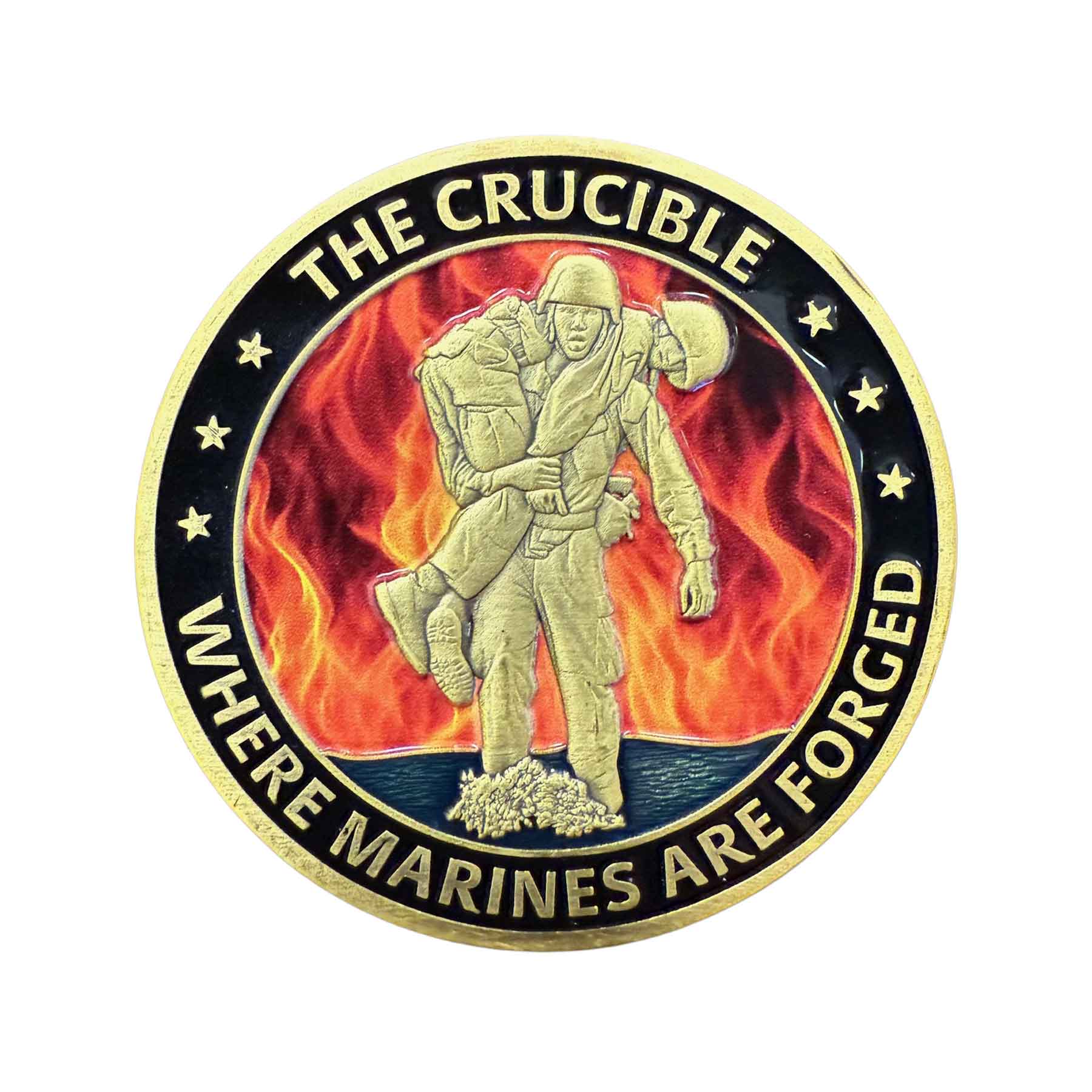 USMC "The Crucible" Challenge Coin - Image 2