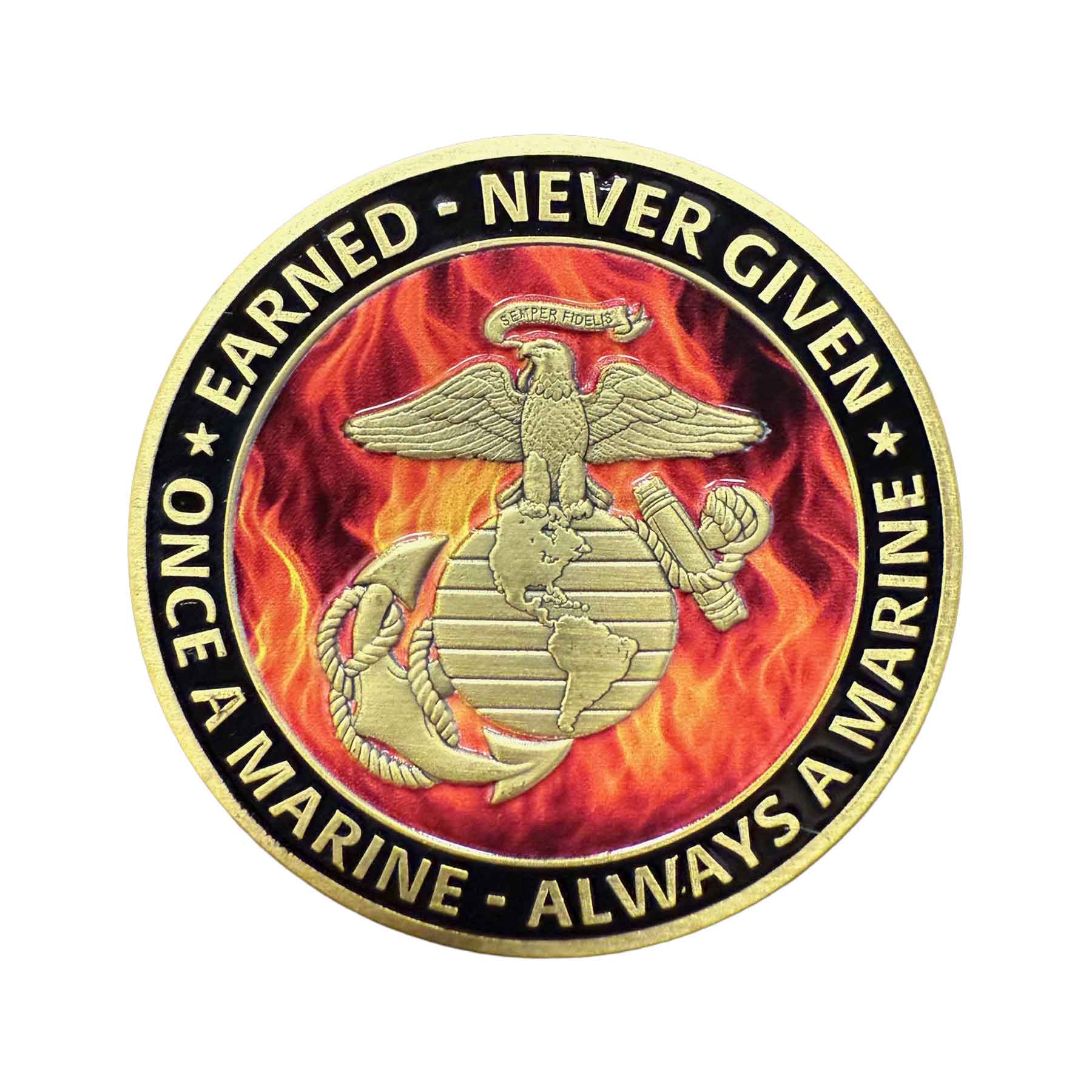 USMC "The Crucible" Challenge Coin - Image 3