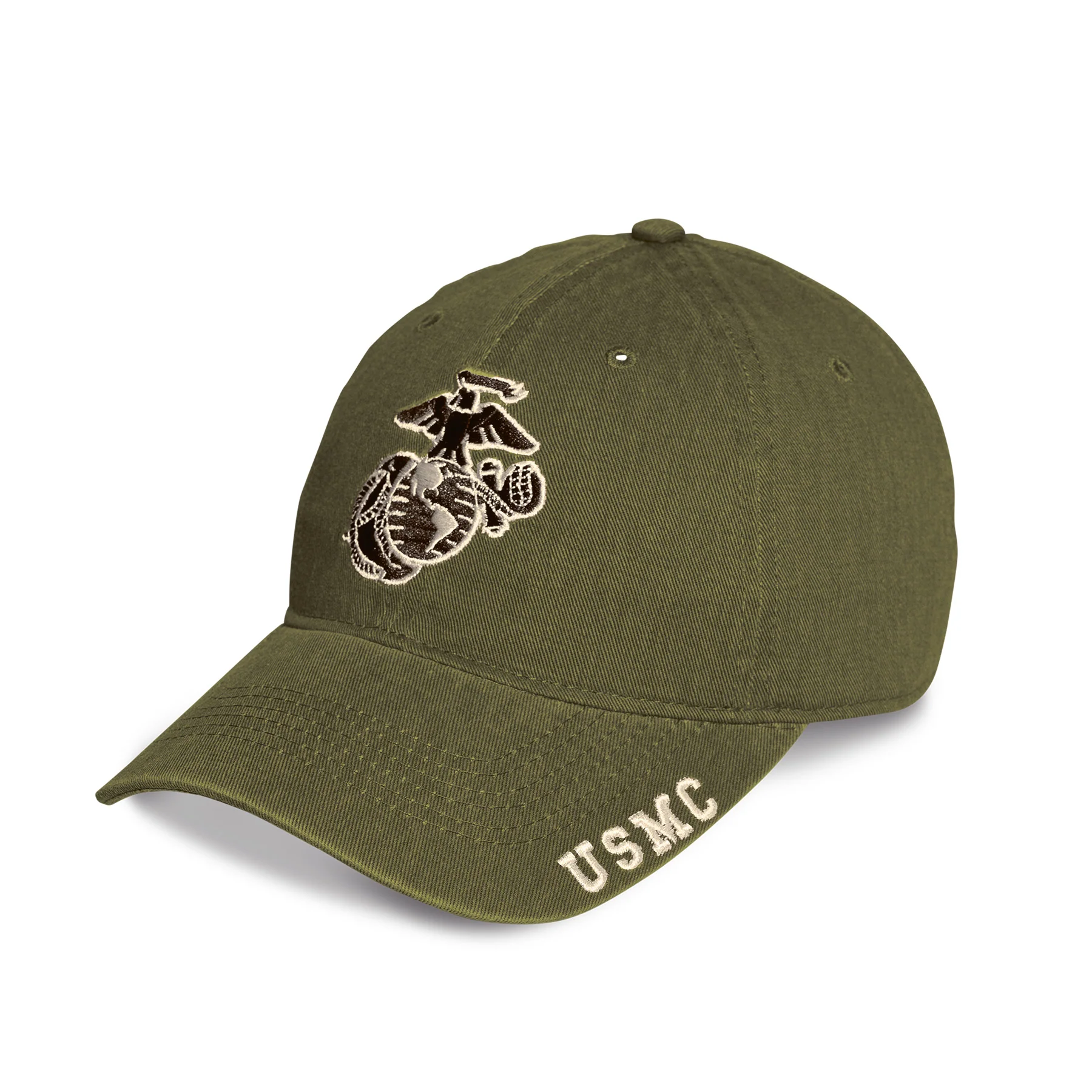 Eagle, Globe, and Anchor USMC Hat – OD Green