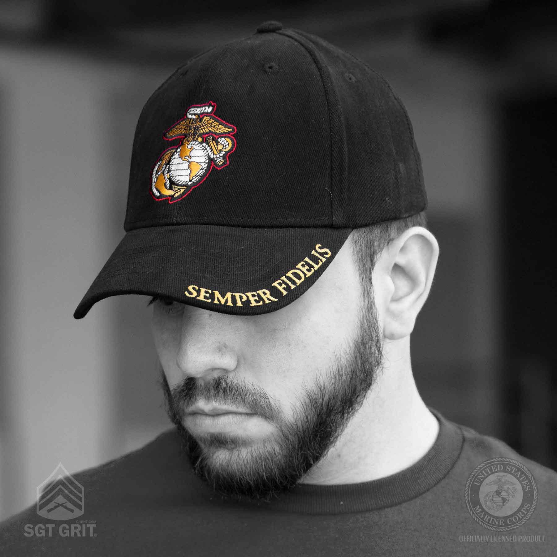 USMC EGA Semper Fidelis Hat - Image 6