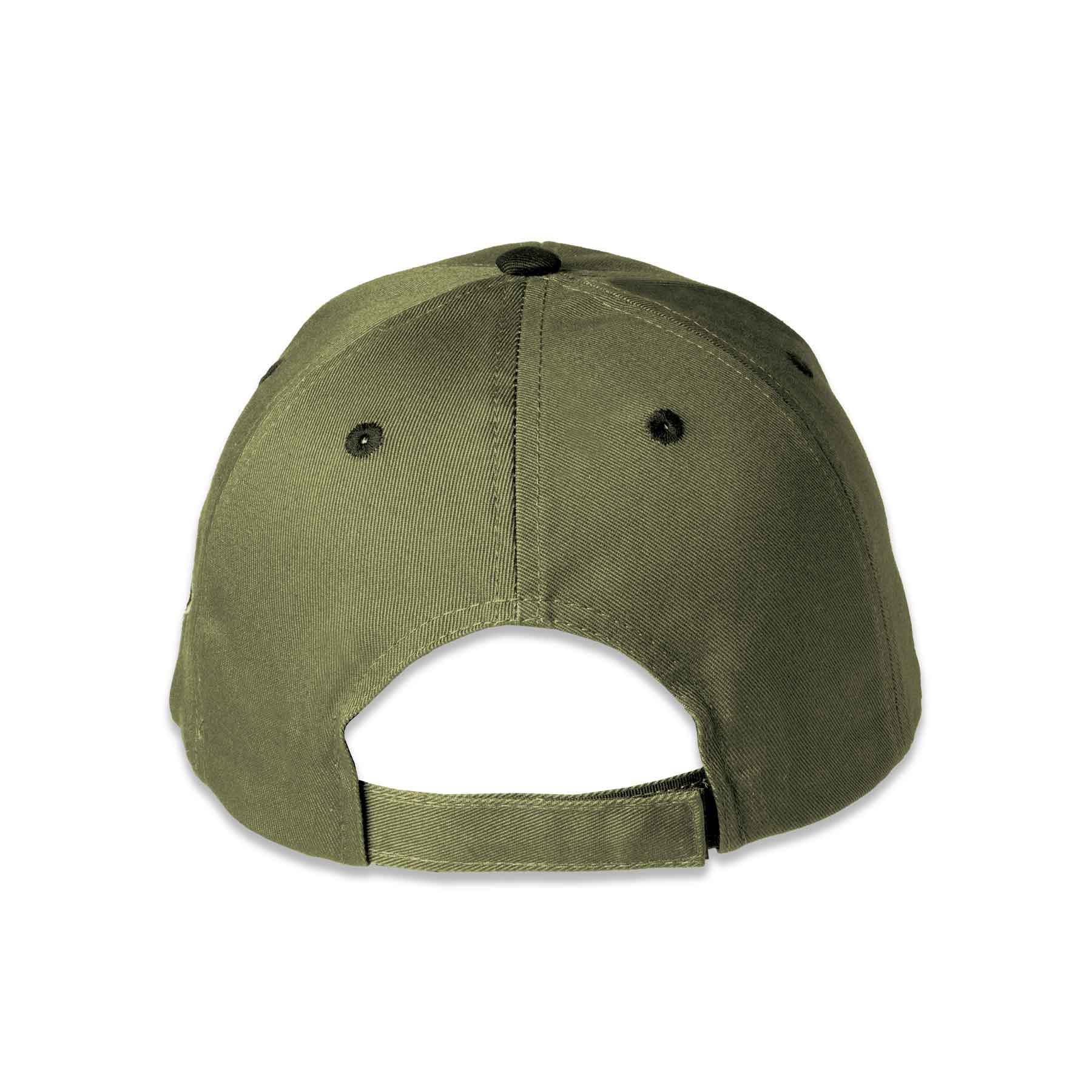 MCRD Parris Island Choose Your Rank/Logo Hat in OD Green - Image 2