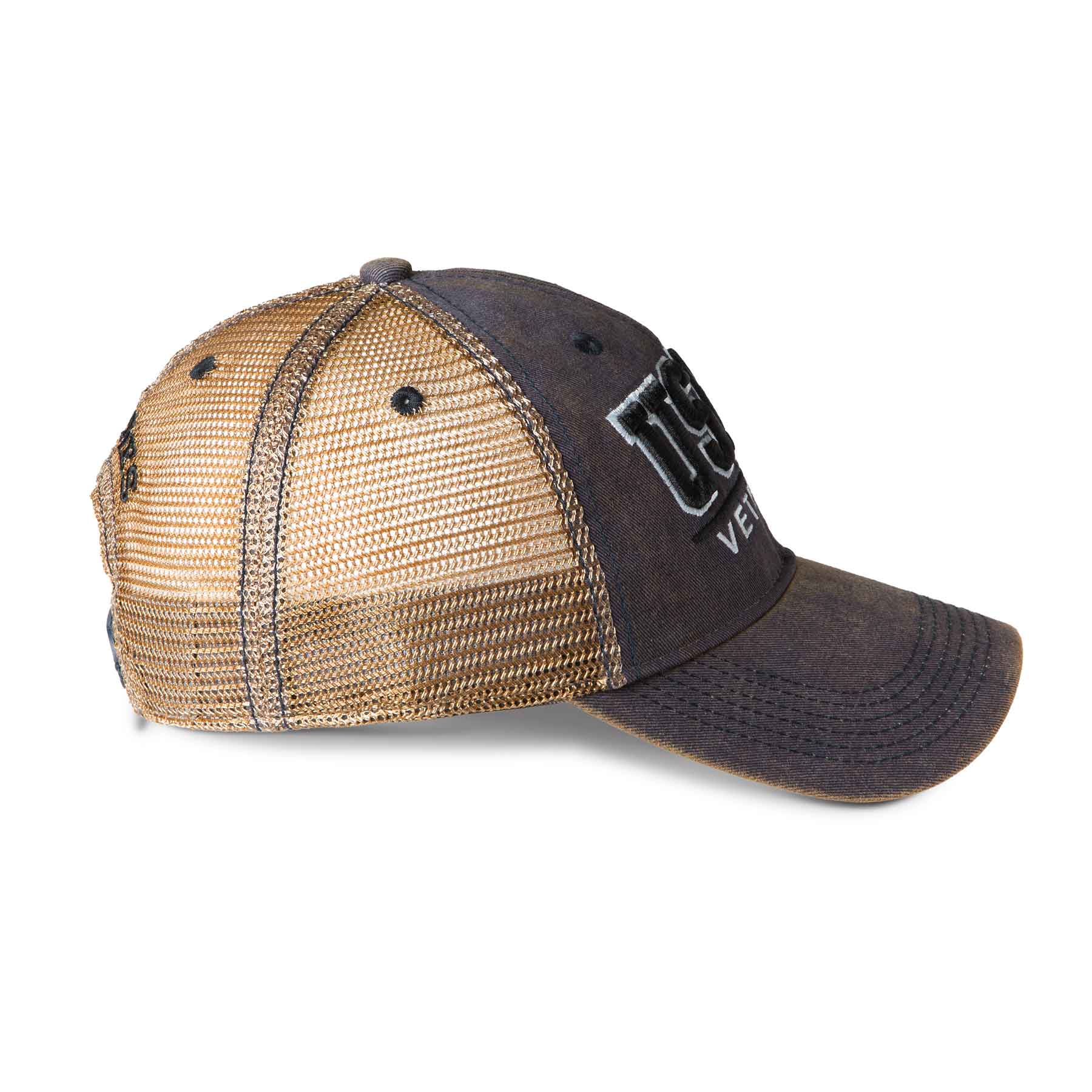 USMC Veteran Mesh Back Hat - Navy - Image 7