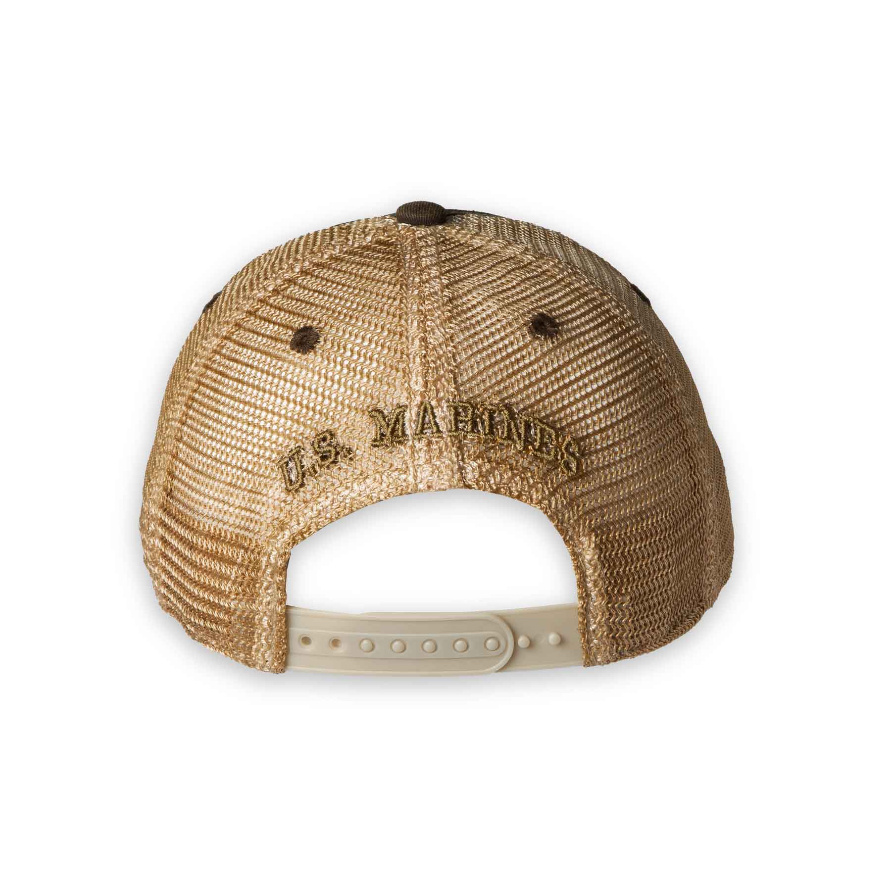 USMC Semper Fi Camo Mesh Back Hat - Image 2