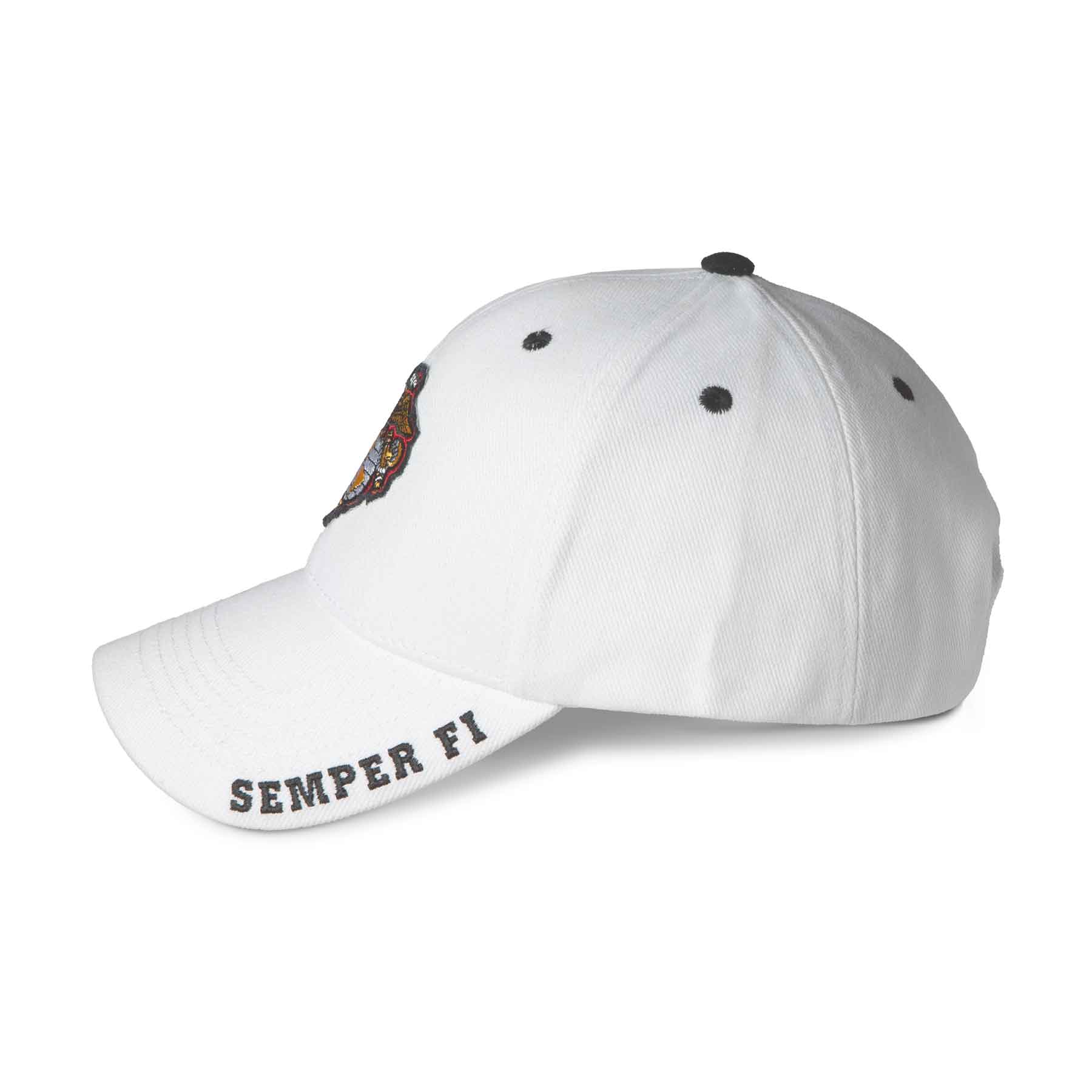 USMC Veteran Choose Your Rank Hat - White - Image 8