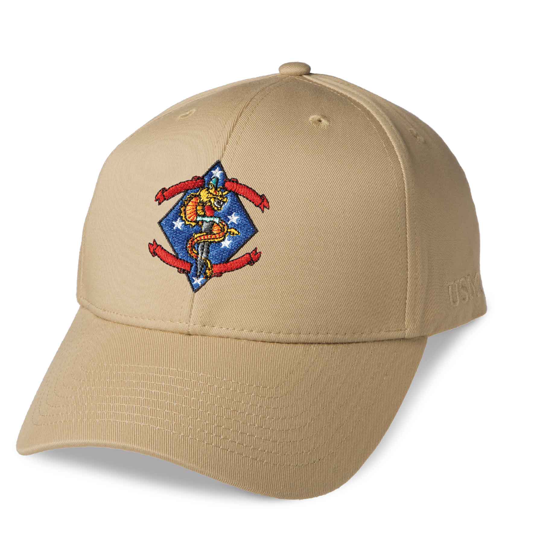 1st Battalion 4th Marines Embroidered Cover - Image 2