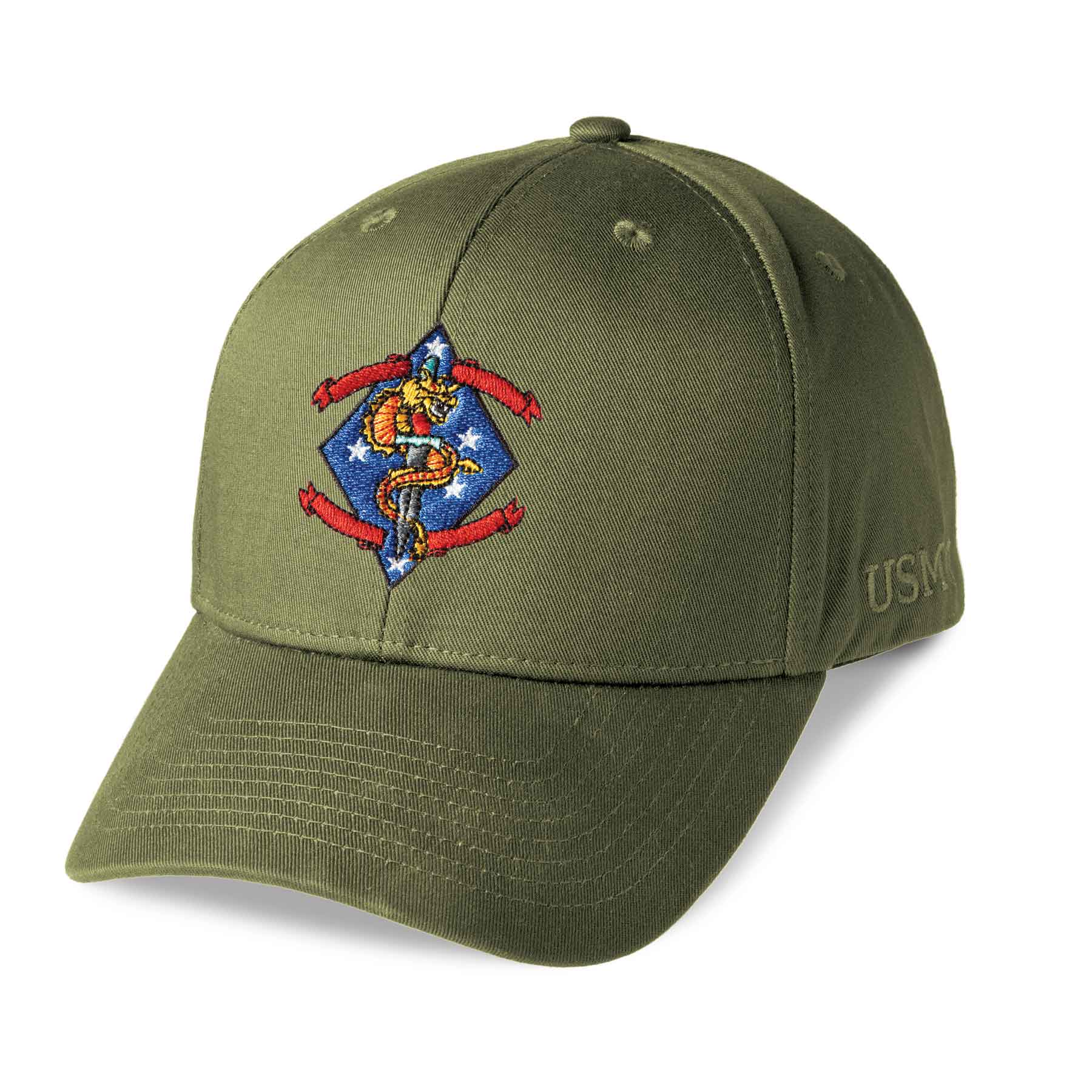 1st Battalion 4th Marines Embroidered Cover - Image 5