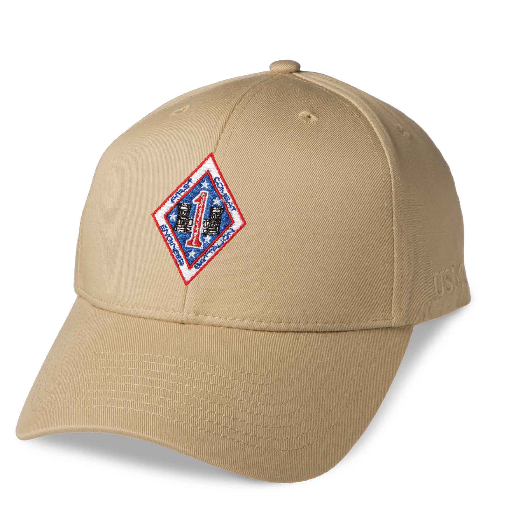 1st Combat Engineer Battalion Embroidered Cover - Image 2