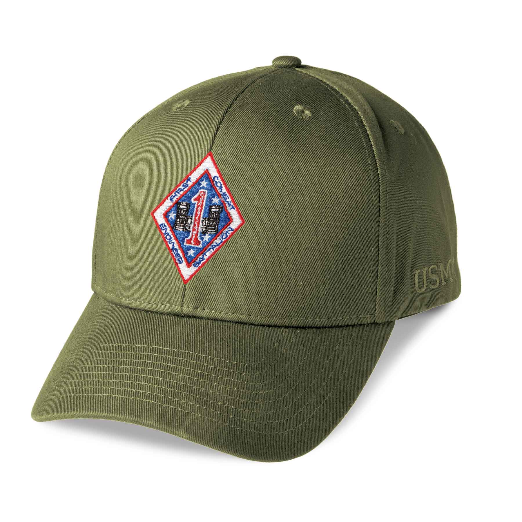 1st Combat Engineer Battalion Embroidered Cover - Image 5