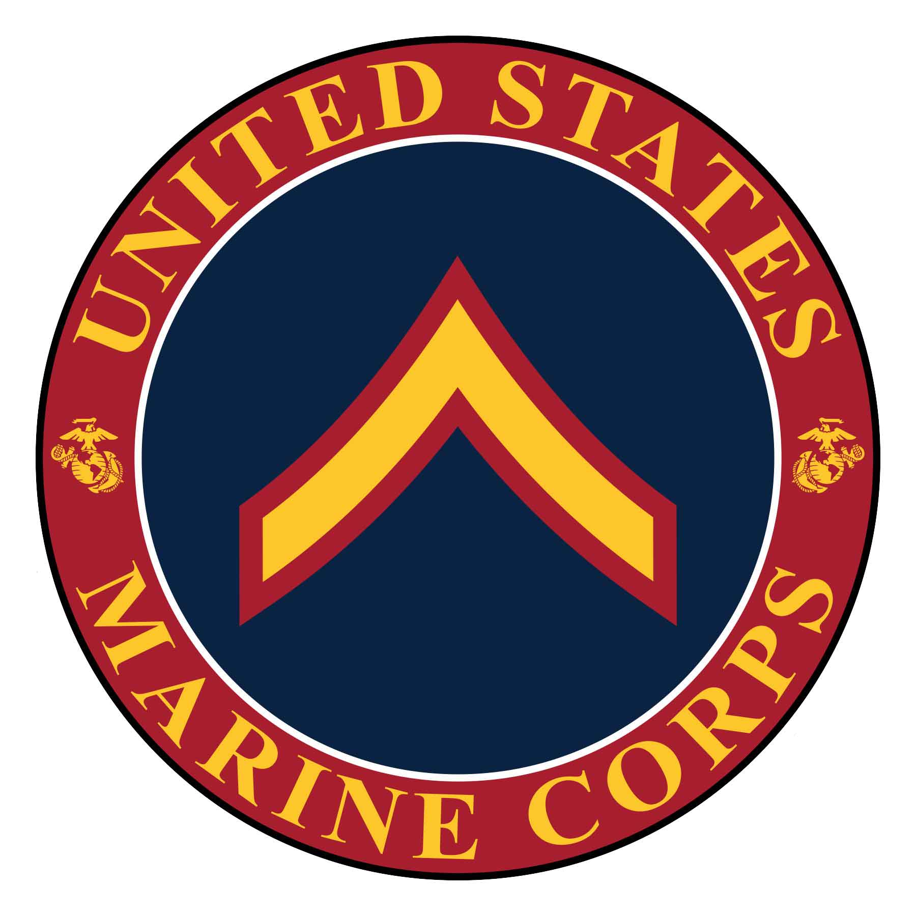 Private First Class Decal