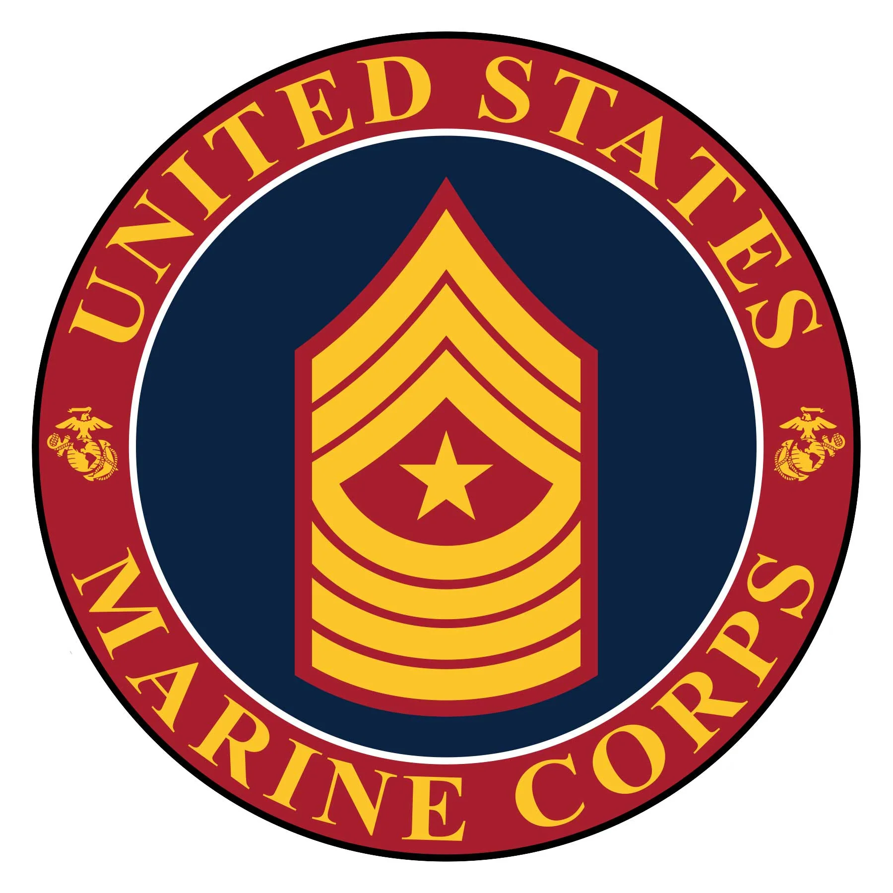 Sergeant Major Decal