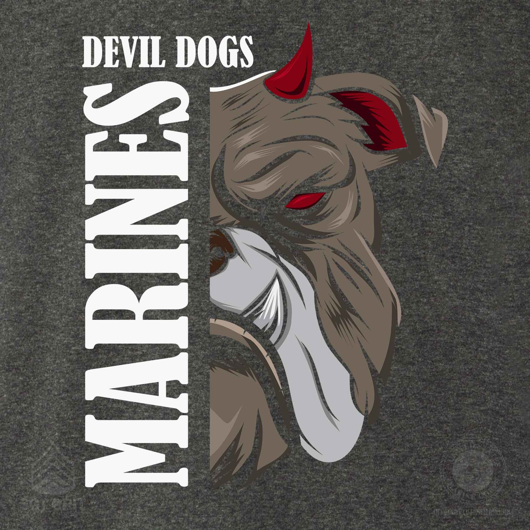 Devil Dogs Bulldog T-shirt - Image 6