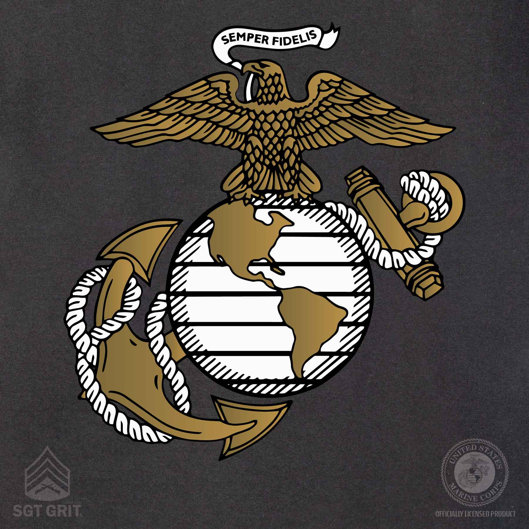 Devil Dogs 1775 USMC T-shirt- Back Design - Image 11