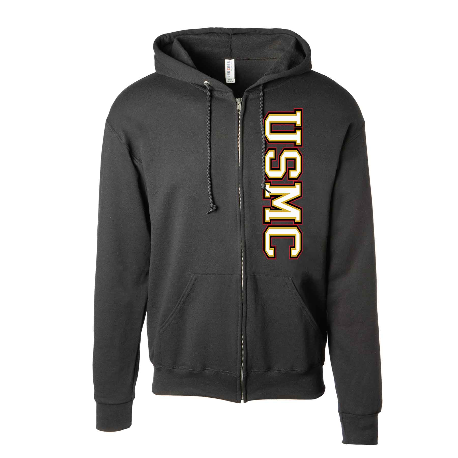 USMC Vertical Full-Zip Hoodie