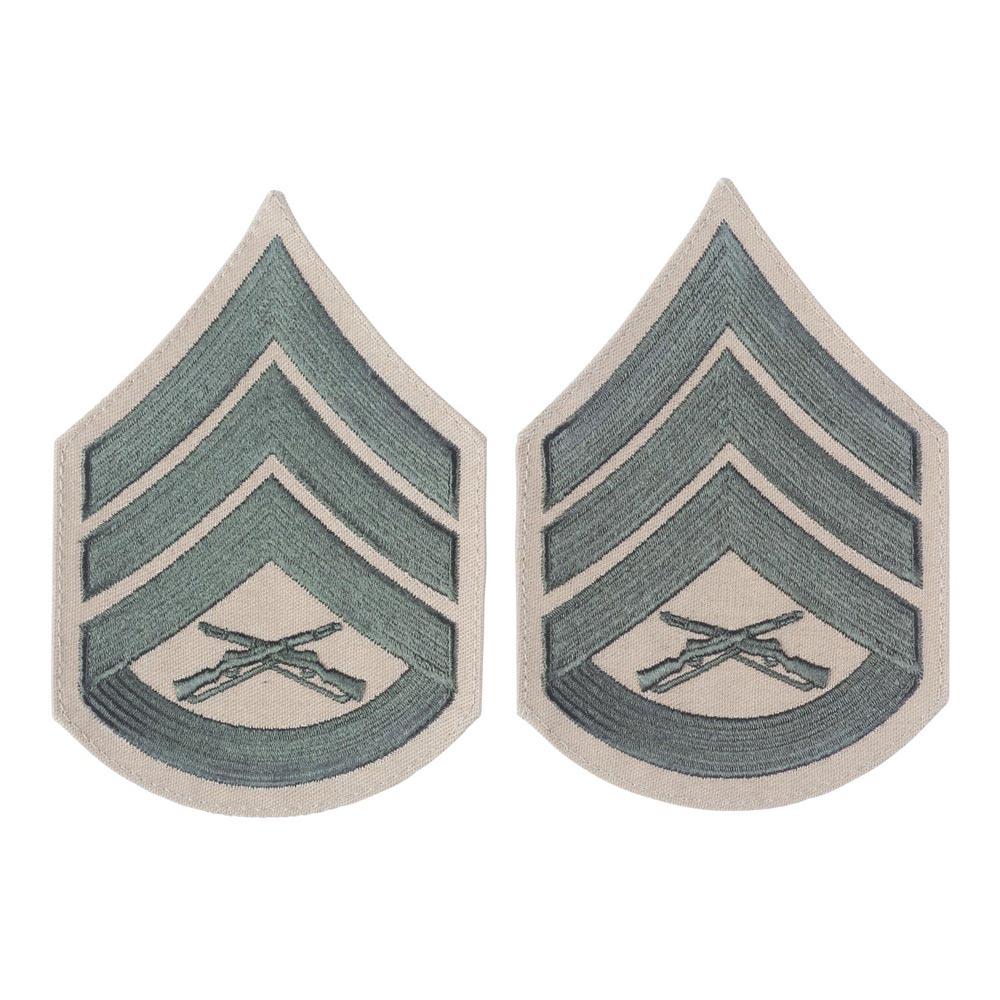 Green on Khaki Female Chevrons - Image 6