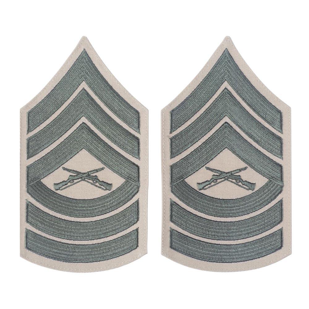 Green on Khaki Female Chevrons - Image 8