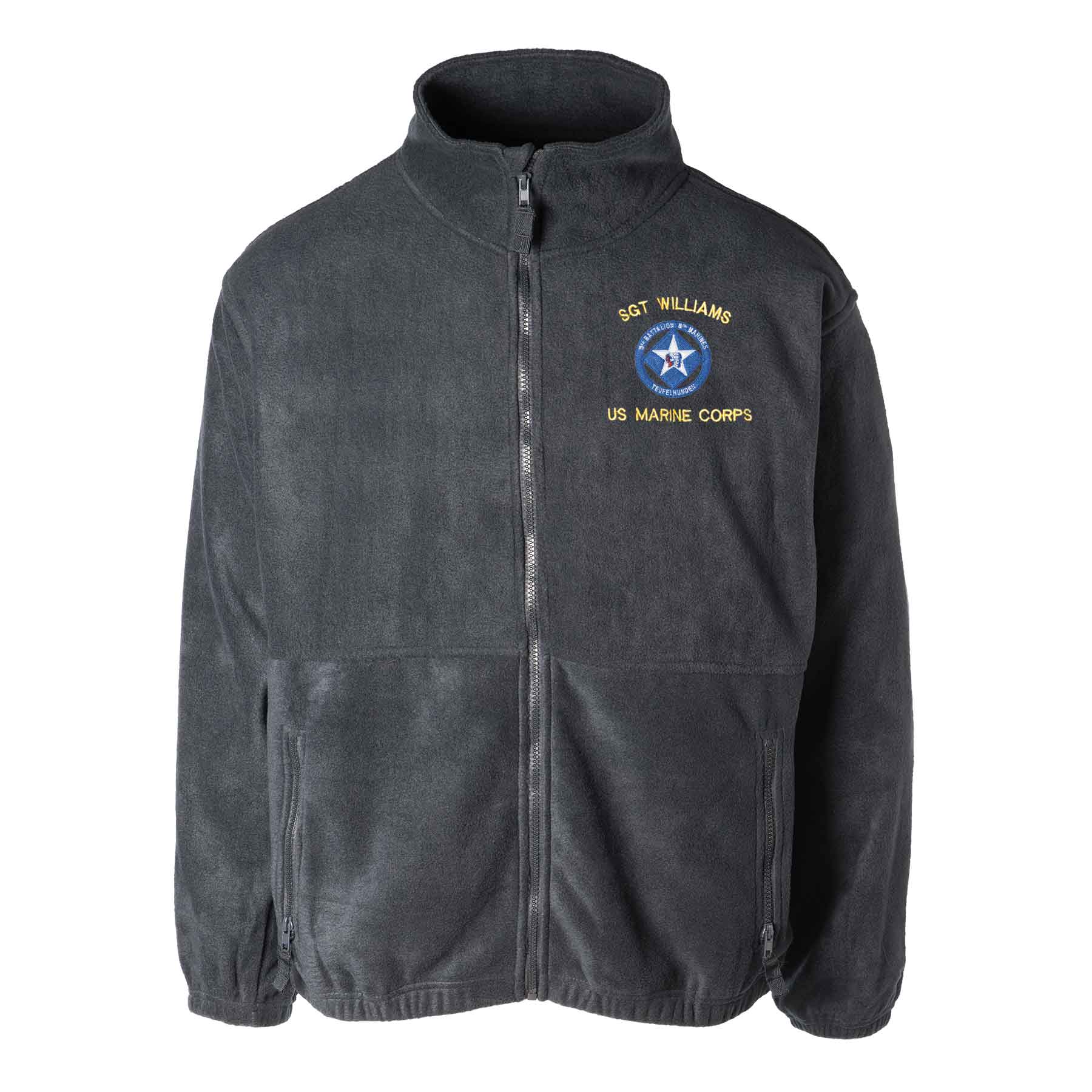 3rd Battalion 6th Marines Embroidered Fleece Full Zip