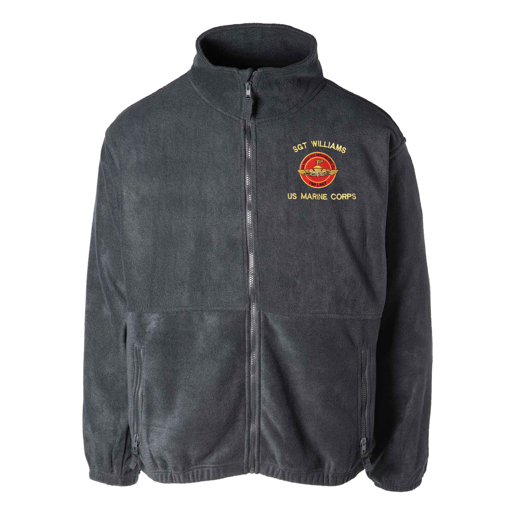 3rd Force Recon FMF Embroidered Fleece Full Zip