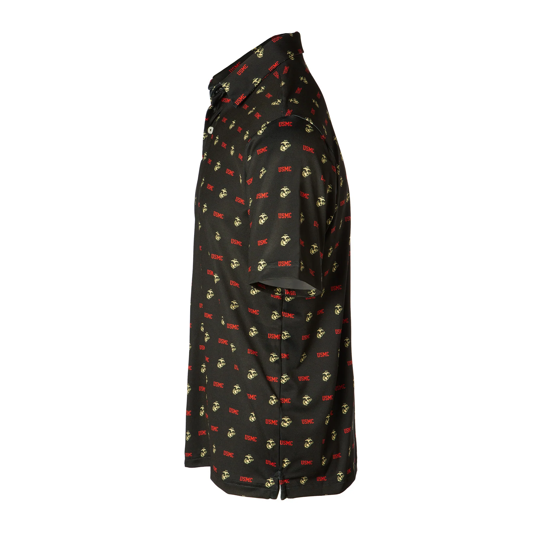 Under Armour USMC EGA Black Polo - Image 5