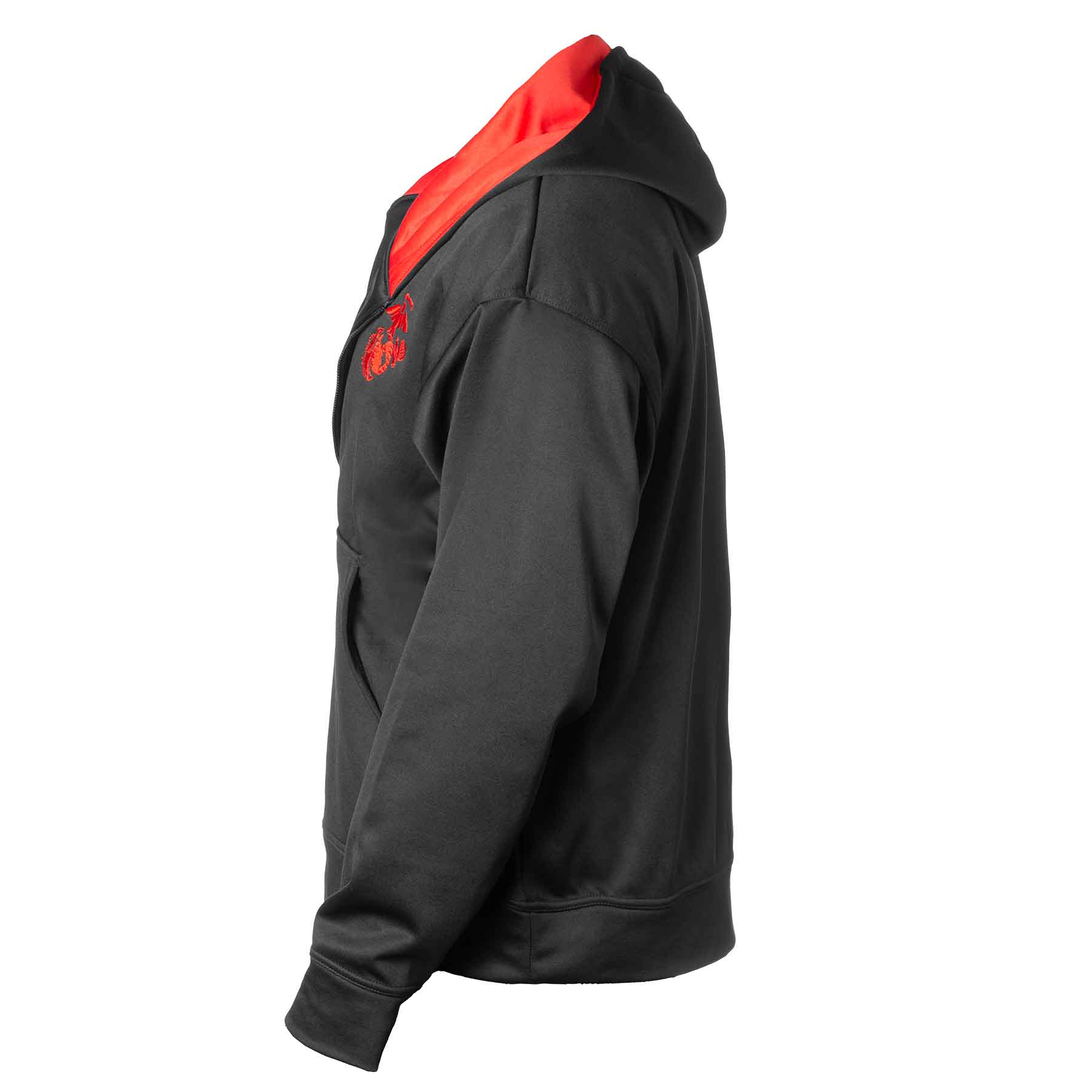 USMC Half Zip Hoodie - Image 7