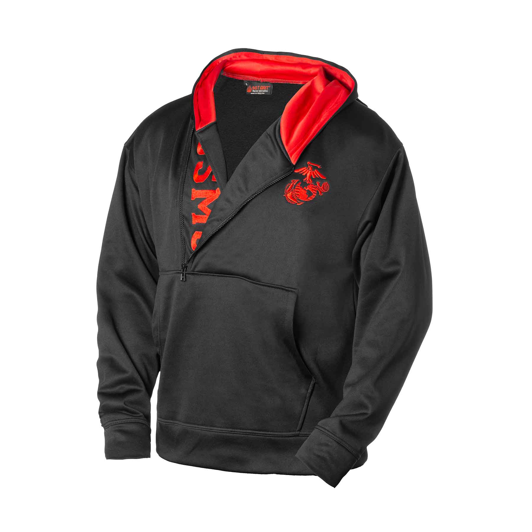 USMC Half Zip Hoodie - Image 8