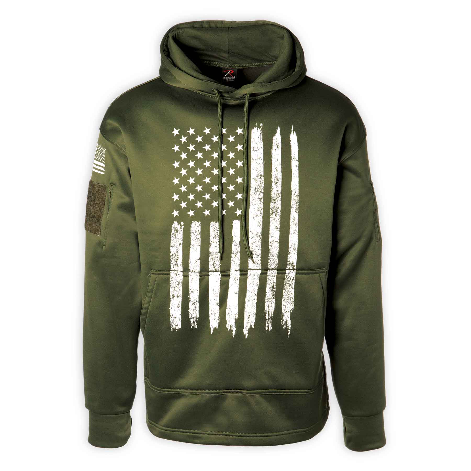 Distressed Flag Concealed Carry Hoodie