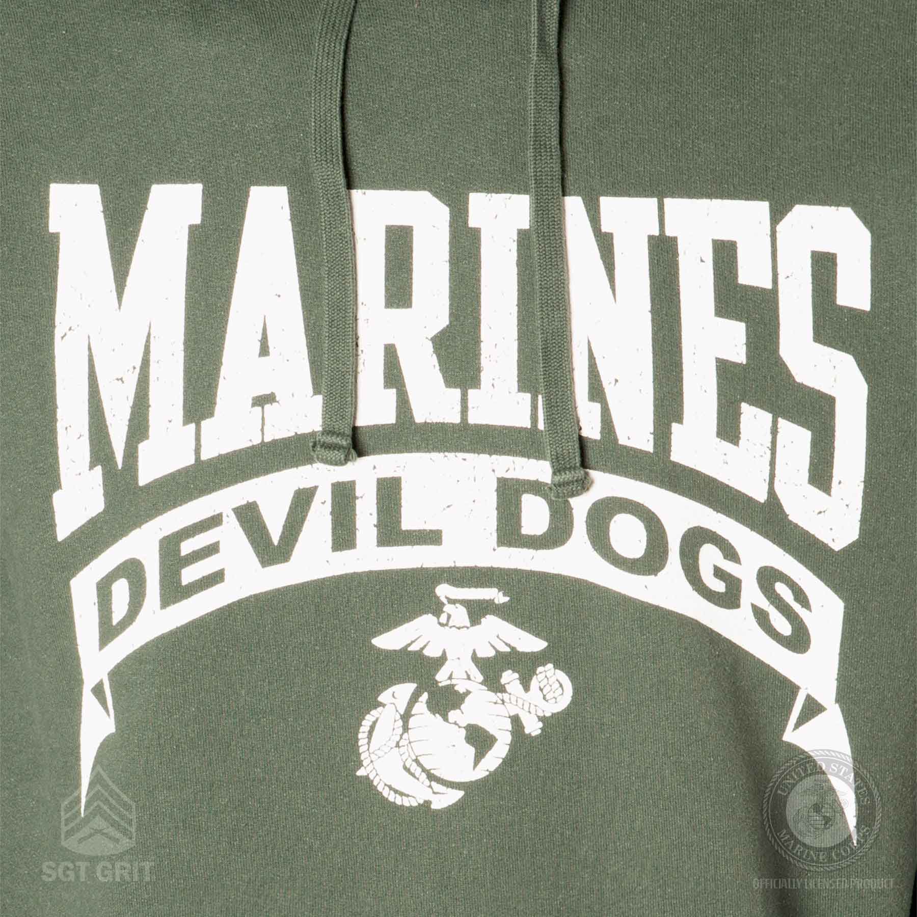 ComfortWash Marines Devil Dogs Hoodie - Image 3