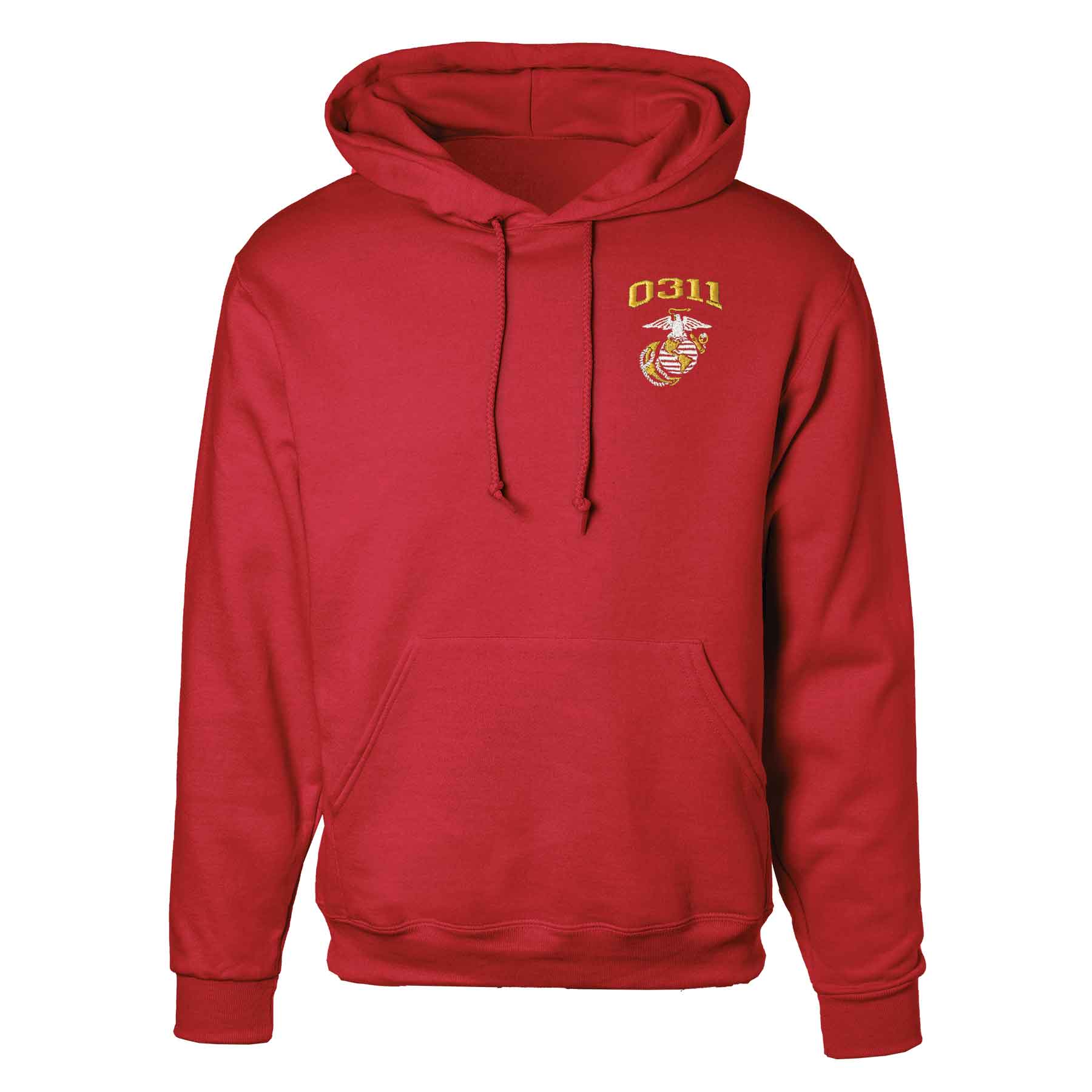 Marine Corps MOS Embroidered Hoodie - Image 5