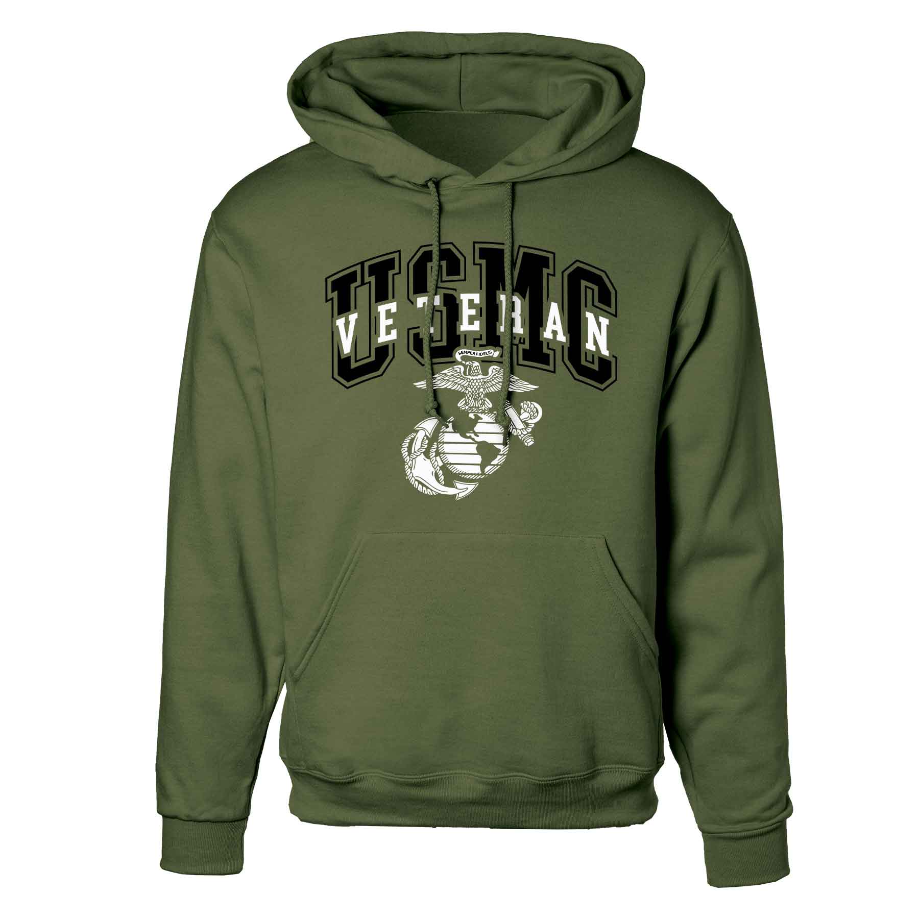 USMC Veteran Overlay Hoodie