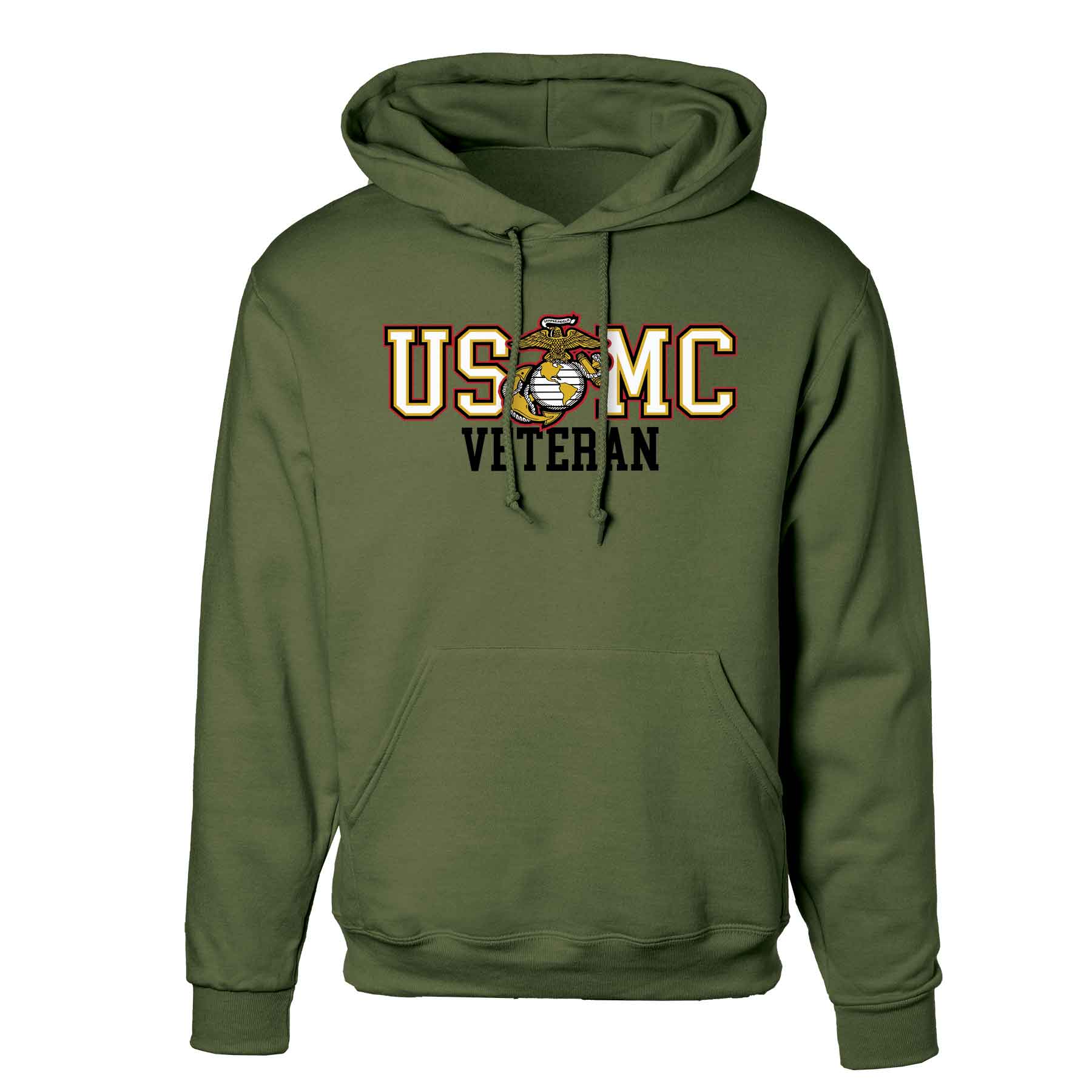 Bold USMC Veteran Hoodie - Image 5