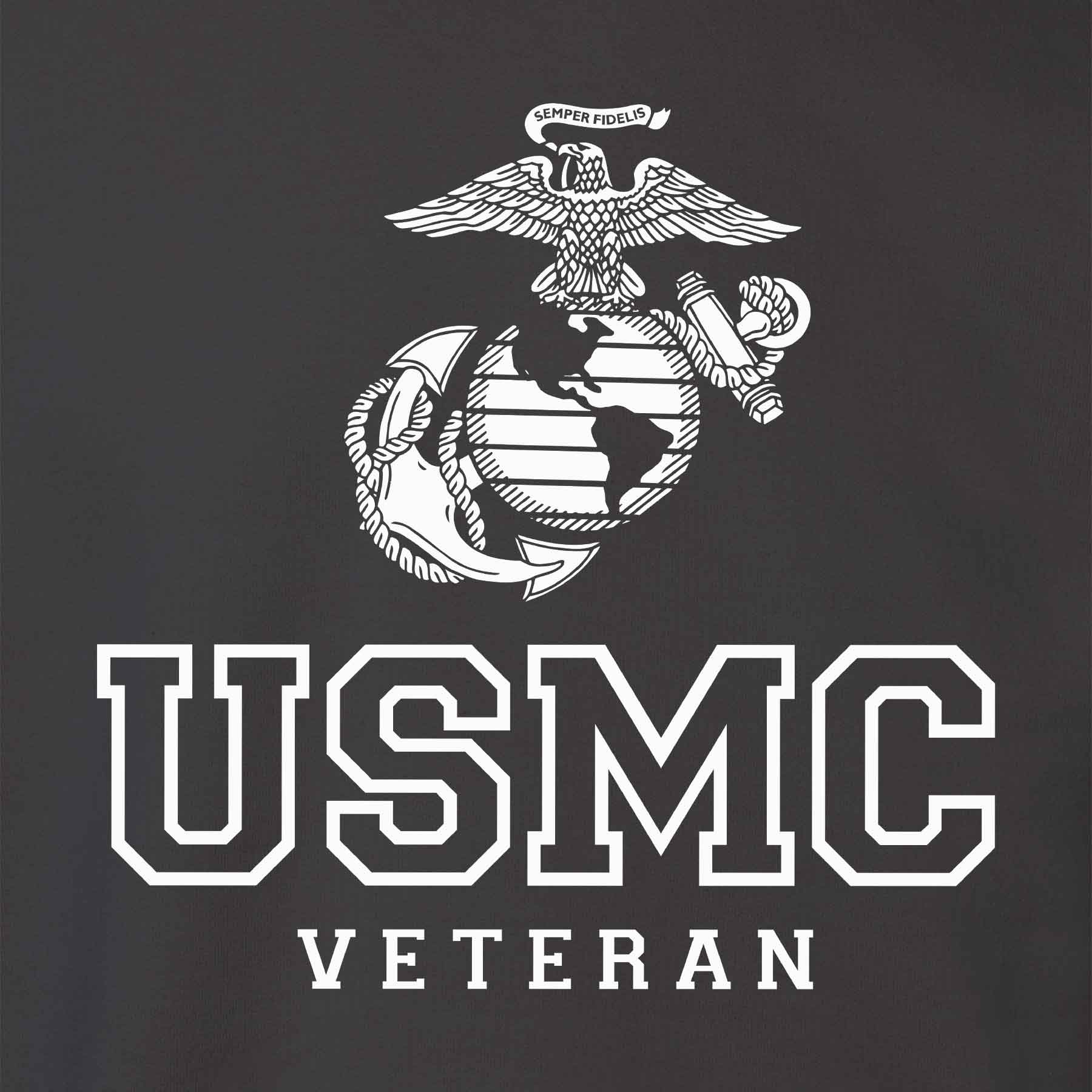 USMC Veteran Tonal Hoodie - Image 2