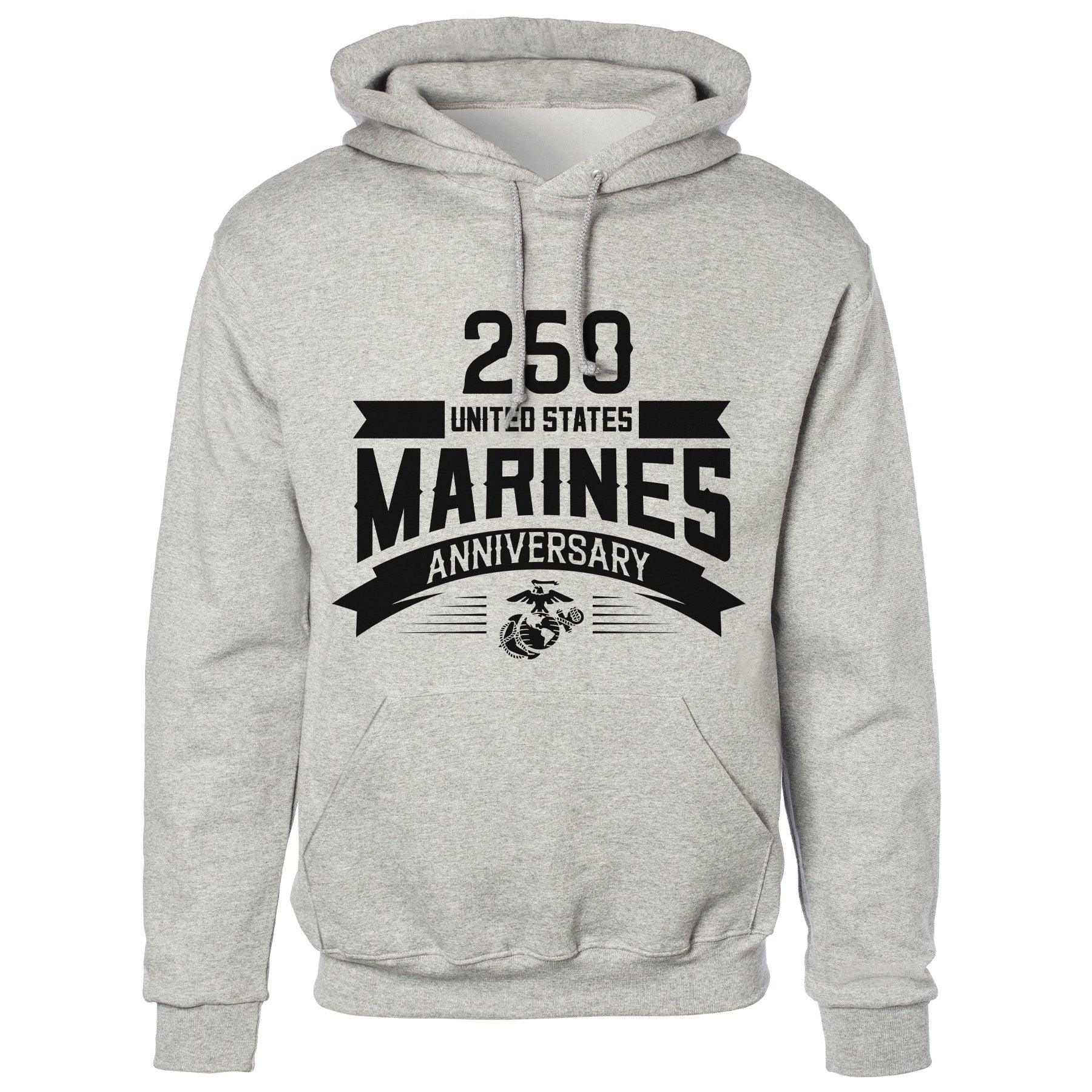 USMC 250th Anniversary Ribbon Hoodie