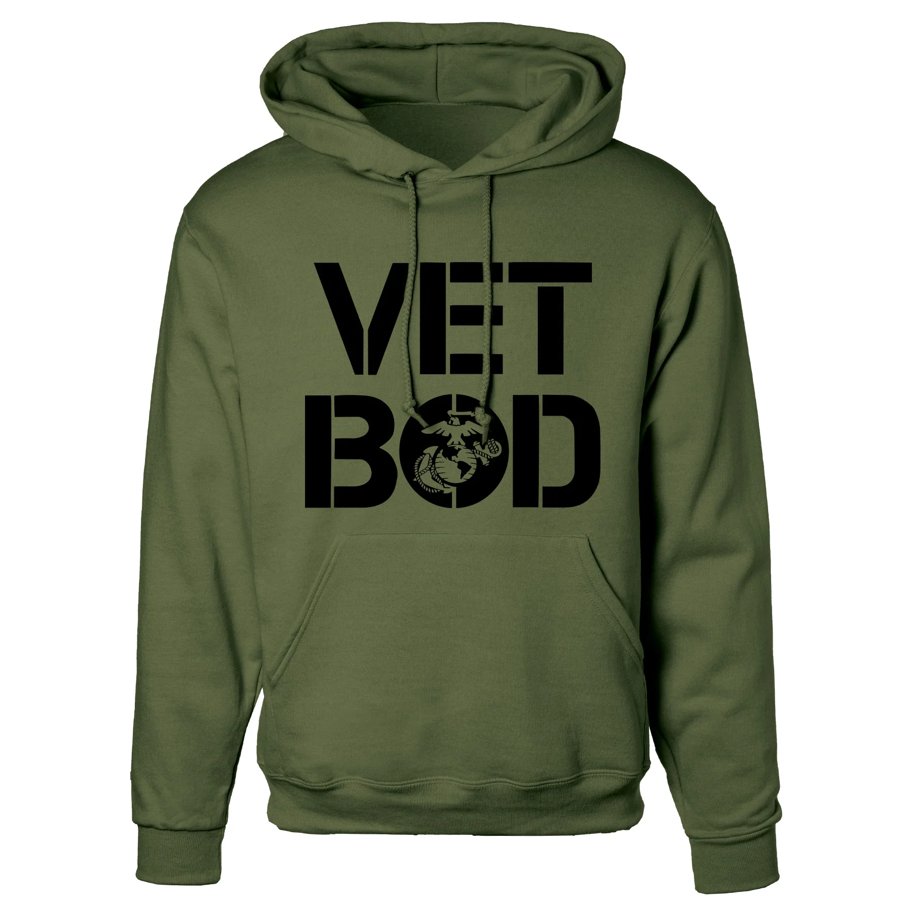 Vet Bod Hoodie- OD Green