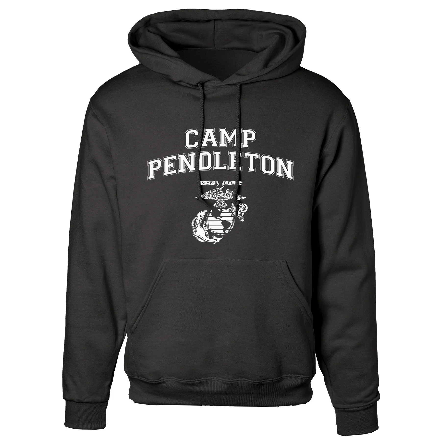 Marine Corps Base Collegiate EGA Hoodie - Image 3