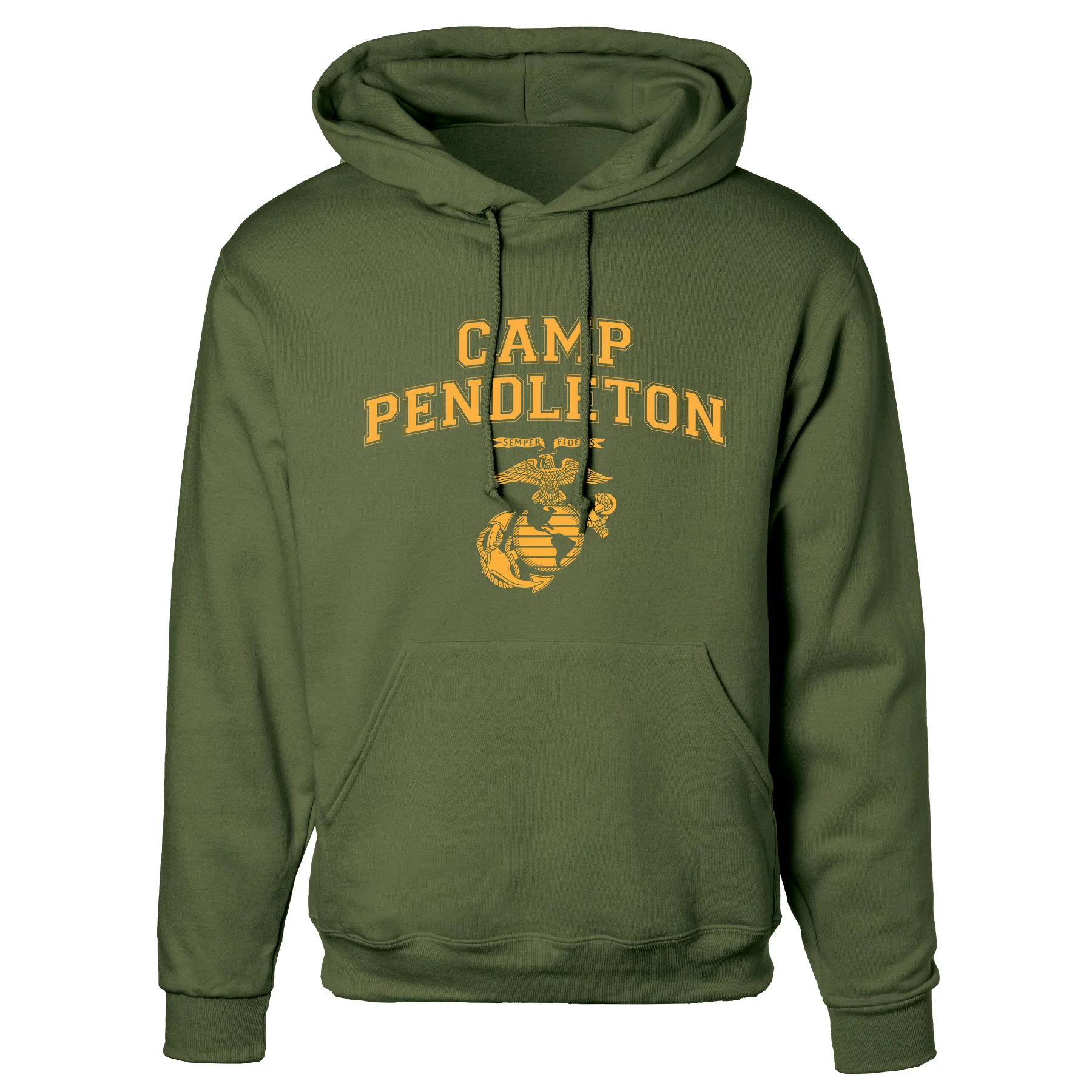 Marine Corps Base Collegiate EGA Hoodie - Image 5