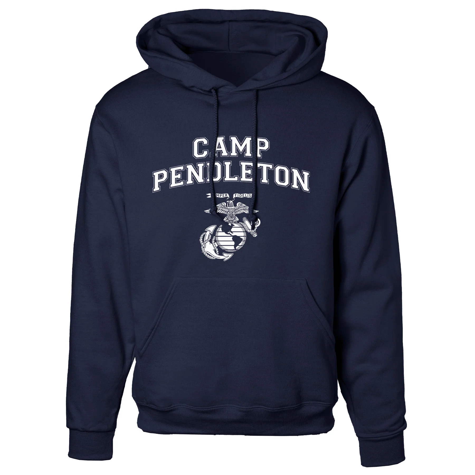Marine Corps Base Collegiate EGA Hoodie - Image 7