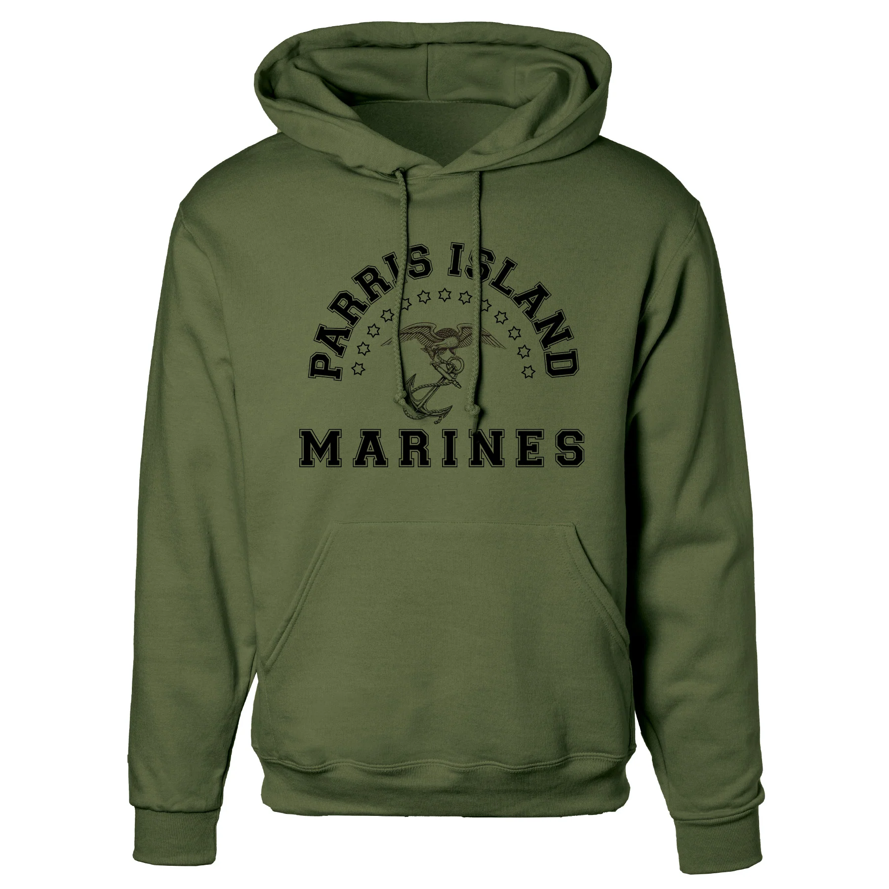MCRD Vintage Eagle & Anchor Hoodie - Image 6