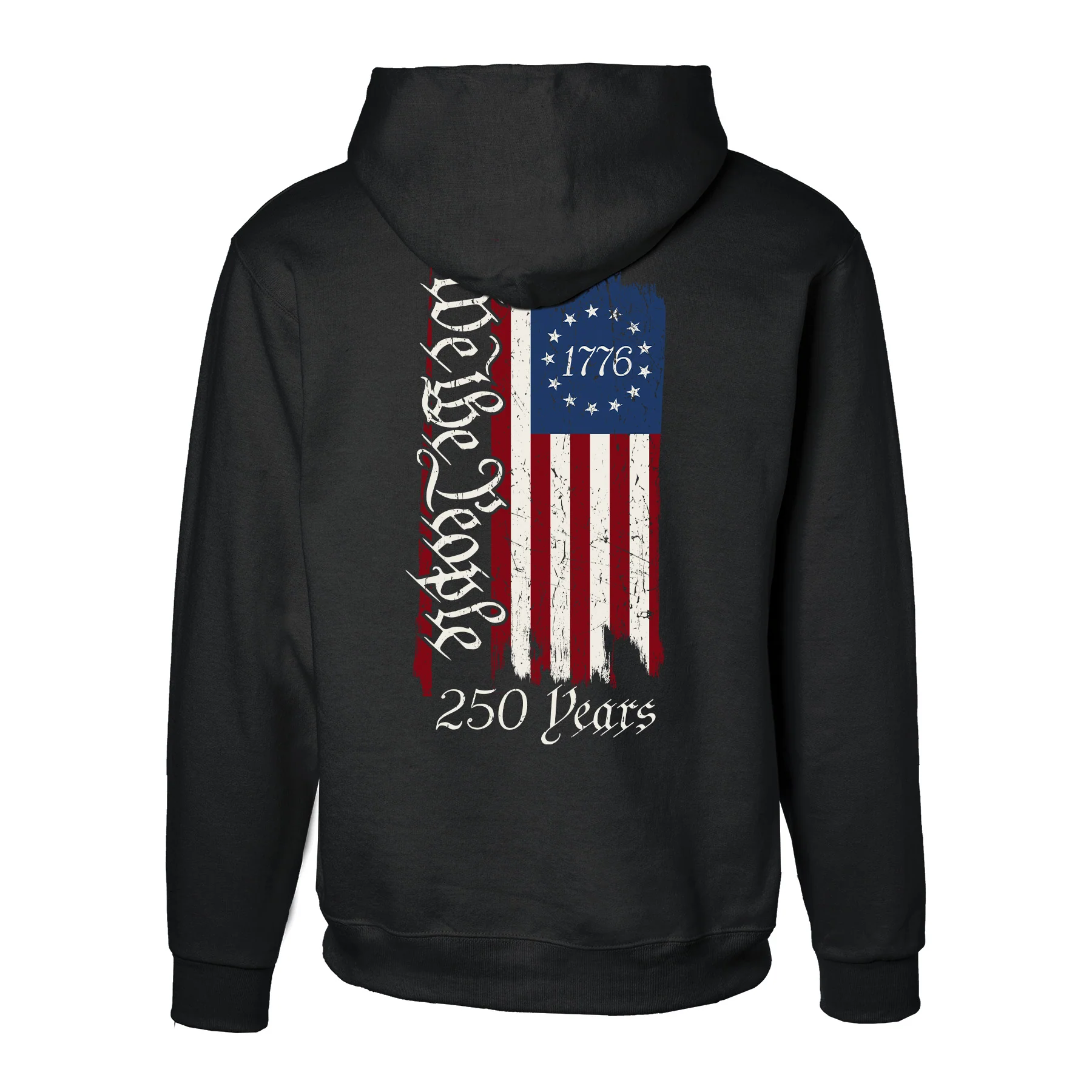 250 Years We The People Flag Hoodie - Image 6