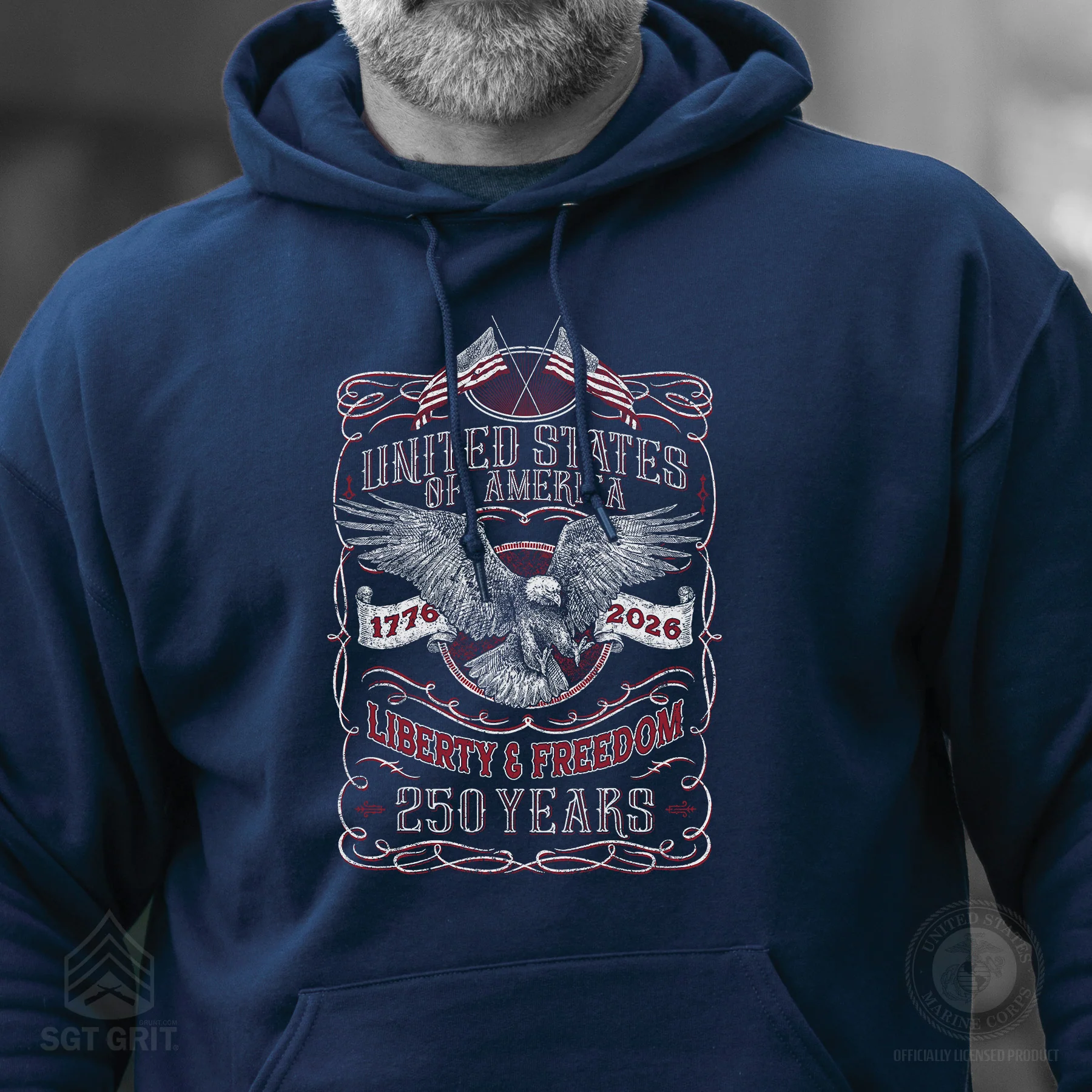 250 Years of Liberty & Freedom Hoodie - Image 2