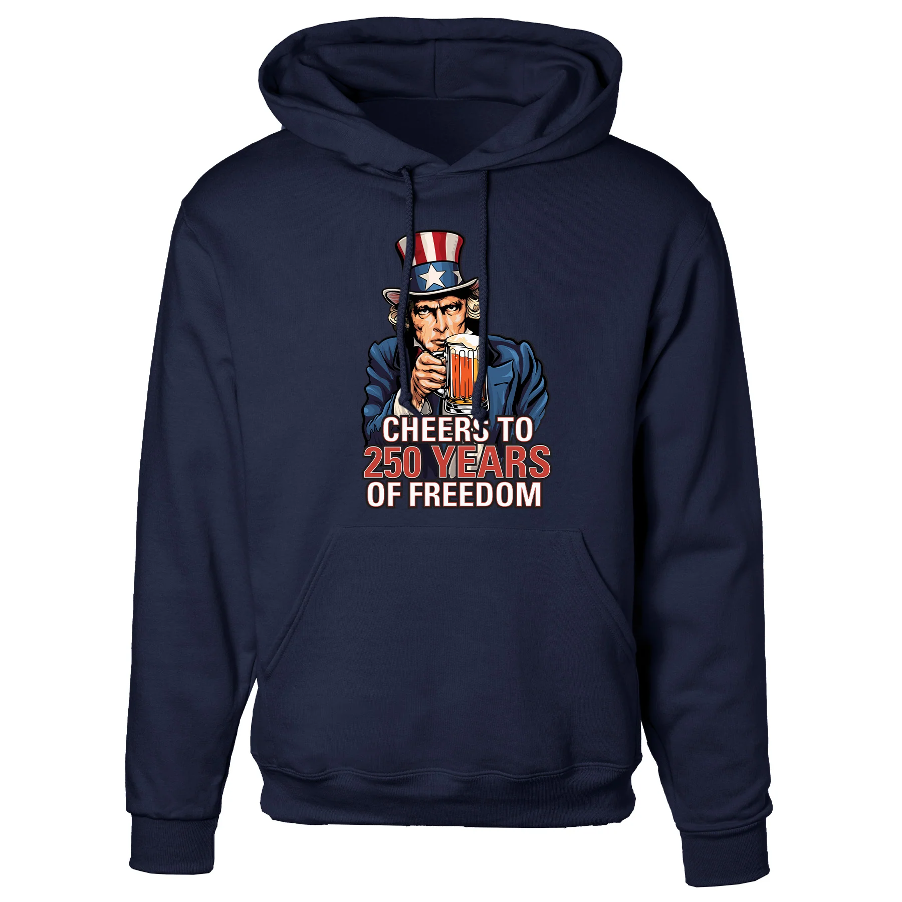 Cheers to 250 Years of Freedom Hoodie
