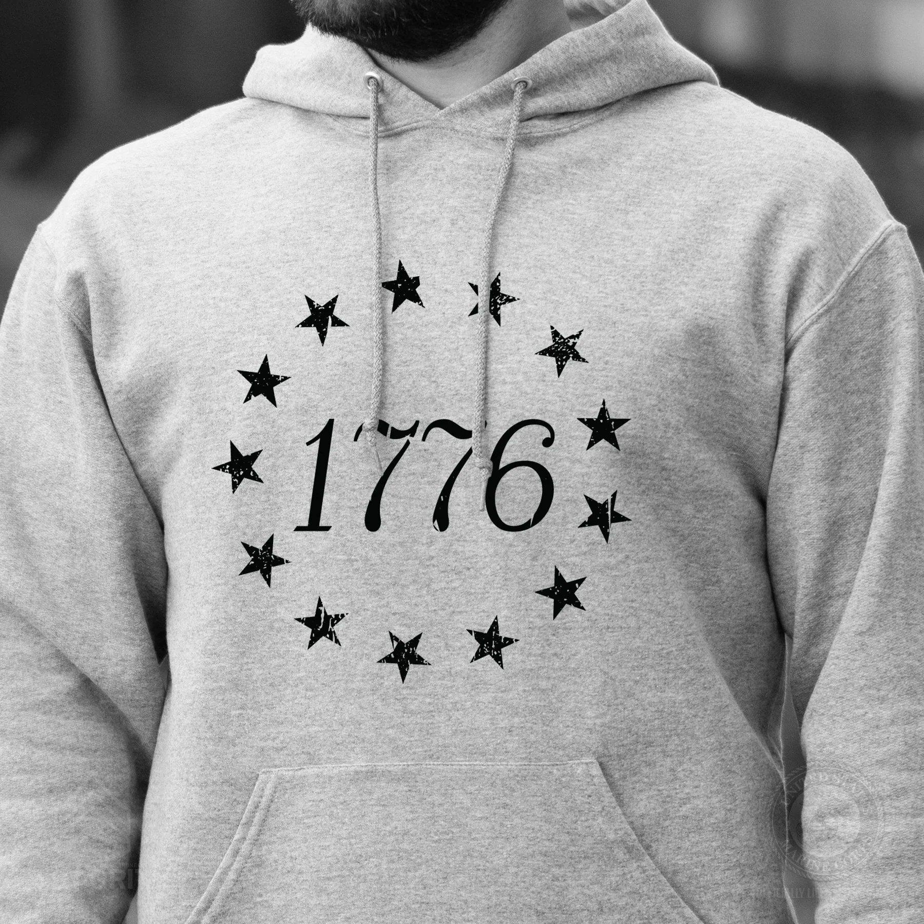 1776 Betsy Ross Flag Hoodie - Image 10